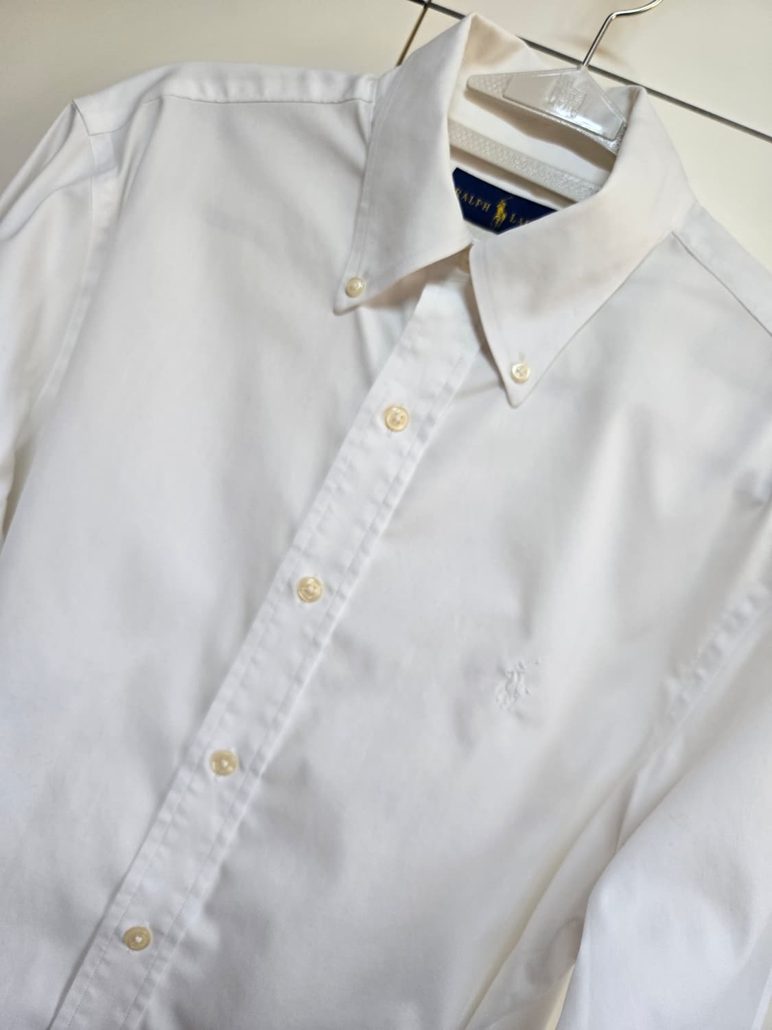 폴로랄프로렌 화이트포니 화이트 드레스 셔츠 상품이미지1