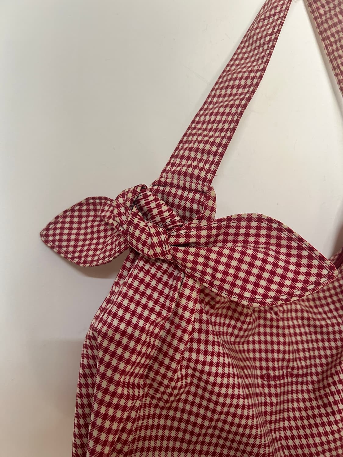 깅업체크 숄더백  상품이미지2