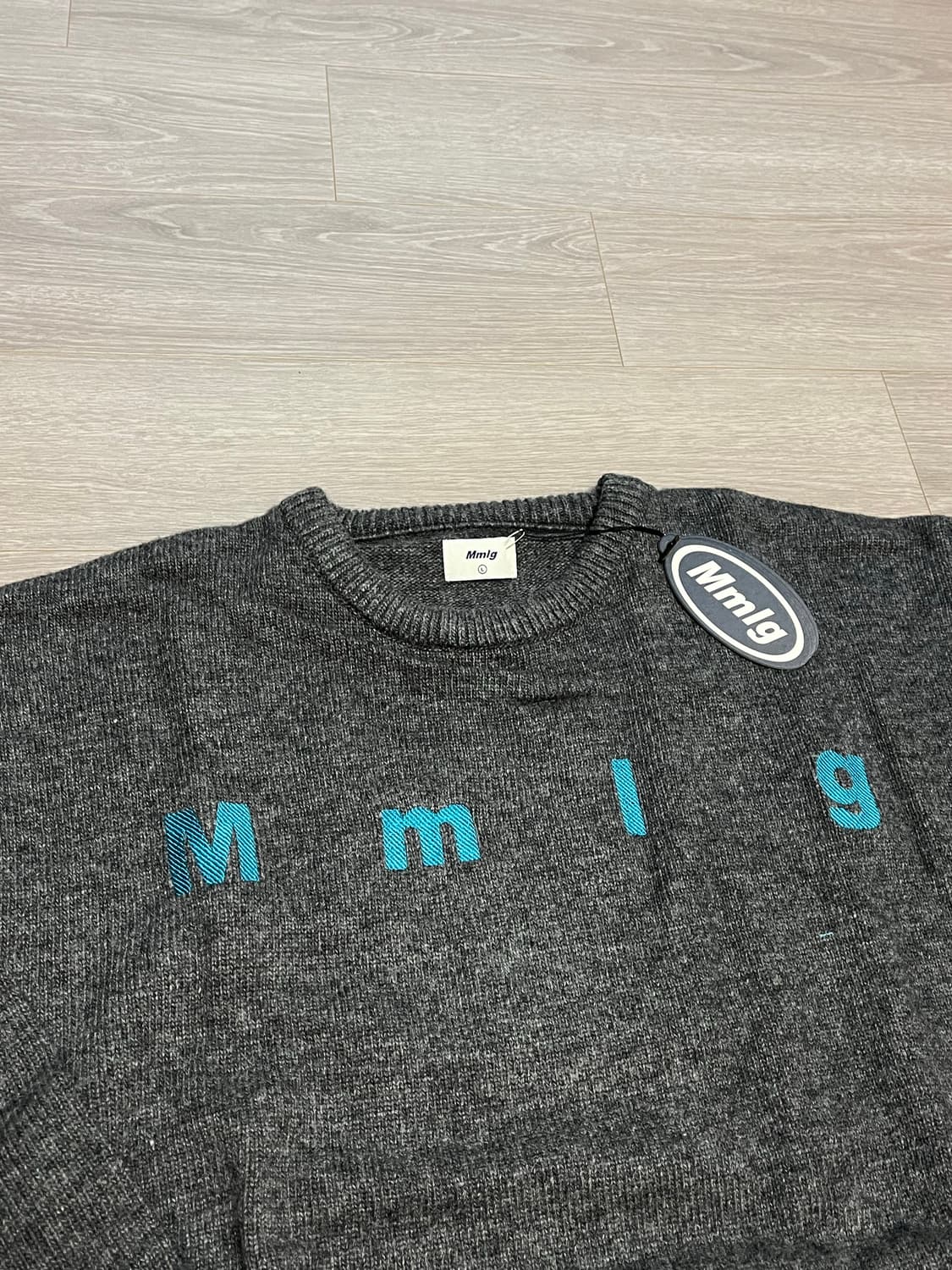 (새상품) mmlg 램스울 니트 상품이미지3