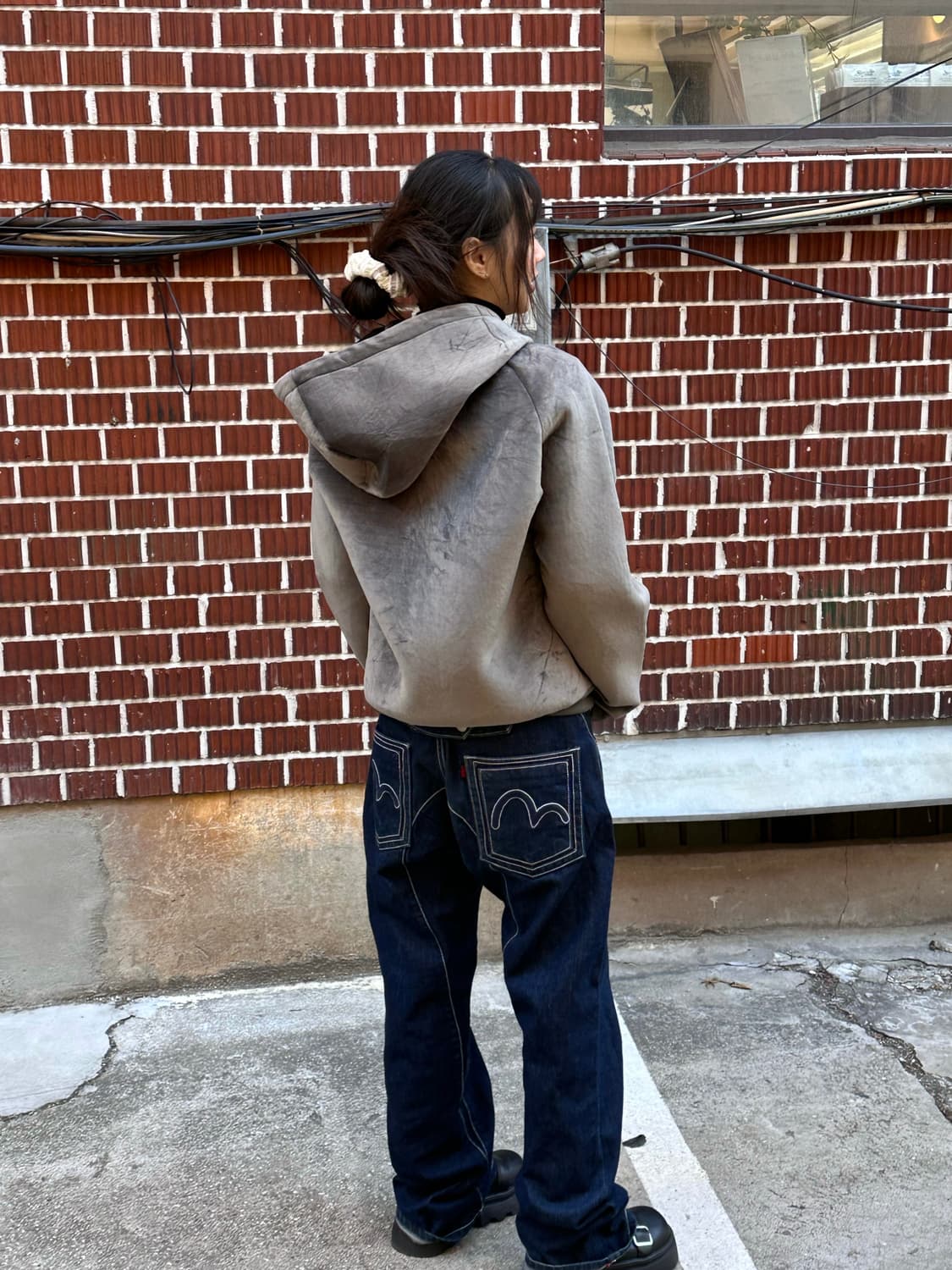 cp컴퍼니 패딩 칼하트 벨벳 후드집업 에비수 팬츠 상품이미지8