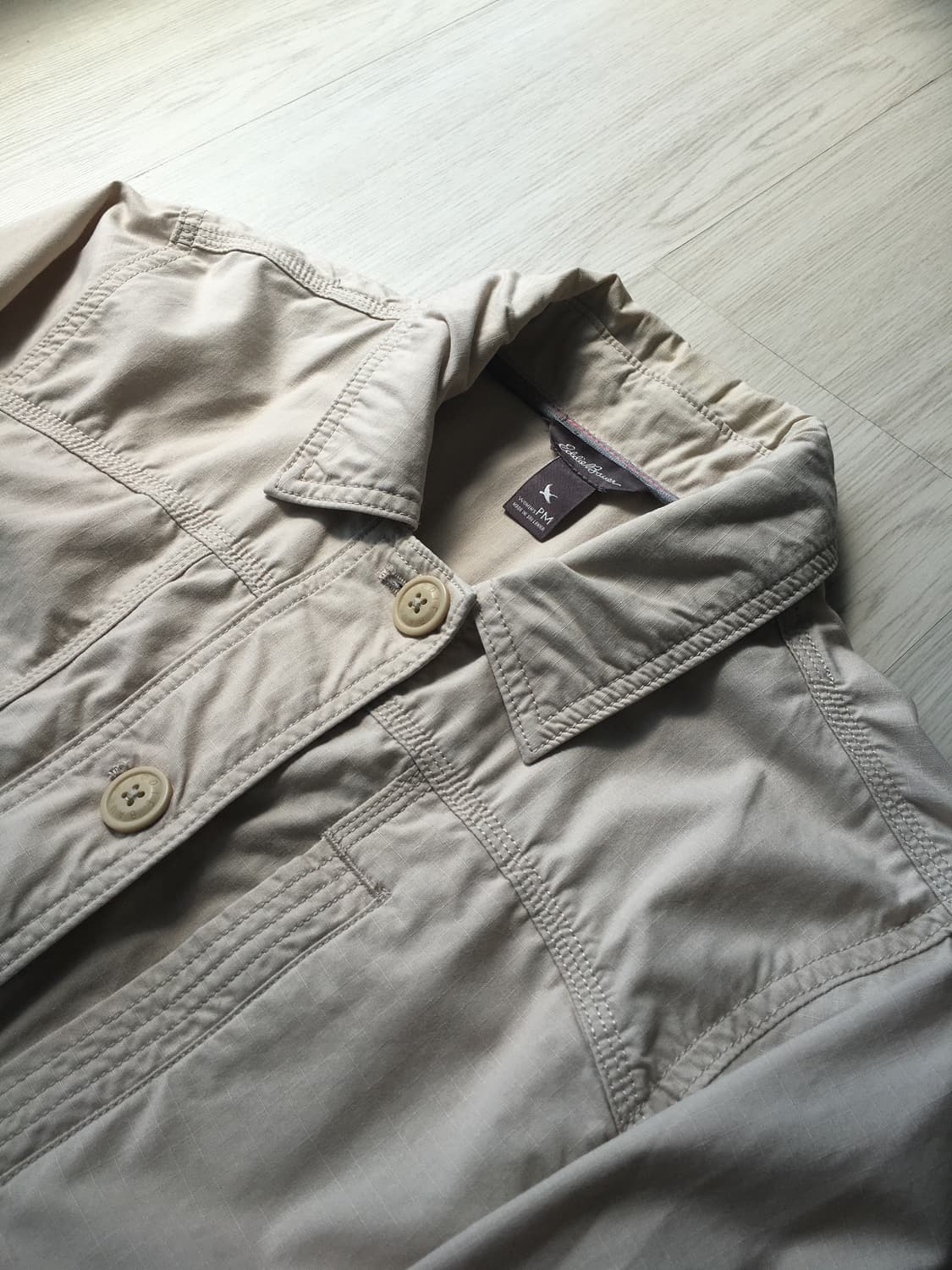 jpn빈티지 베이지 버튼 자켓 상품이미지1