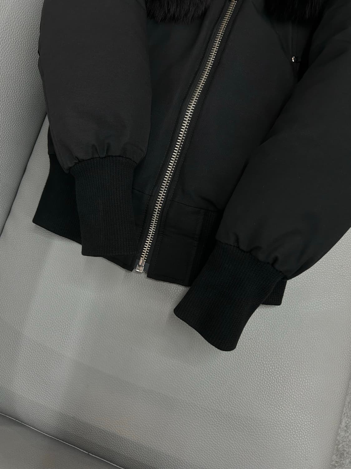 무스너클 데비 봄버 블랙 패딩(S) 상품이미지7