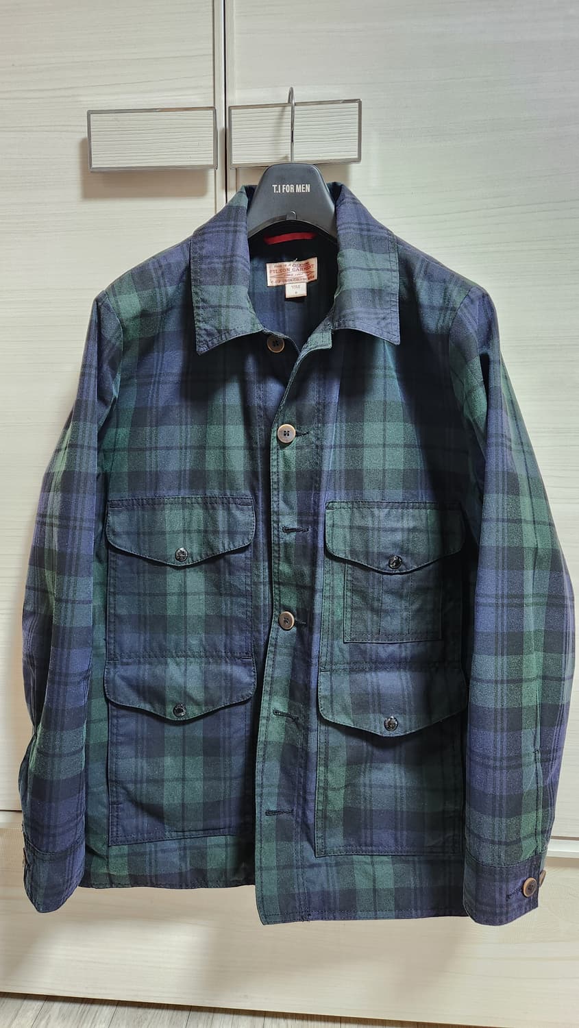 필슨(Filson) 블랙워치 왁스 코튼  크루저 자켓 (M, 105) 상품이미지1