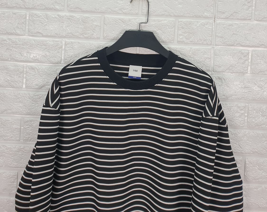 [100]지이크 루즈핏 긴팔 라운드티 상품이미지3