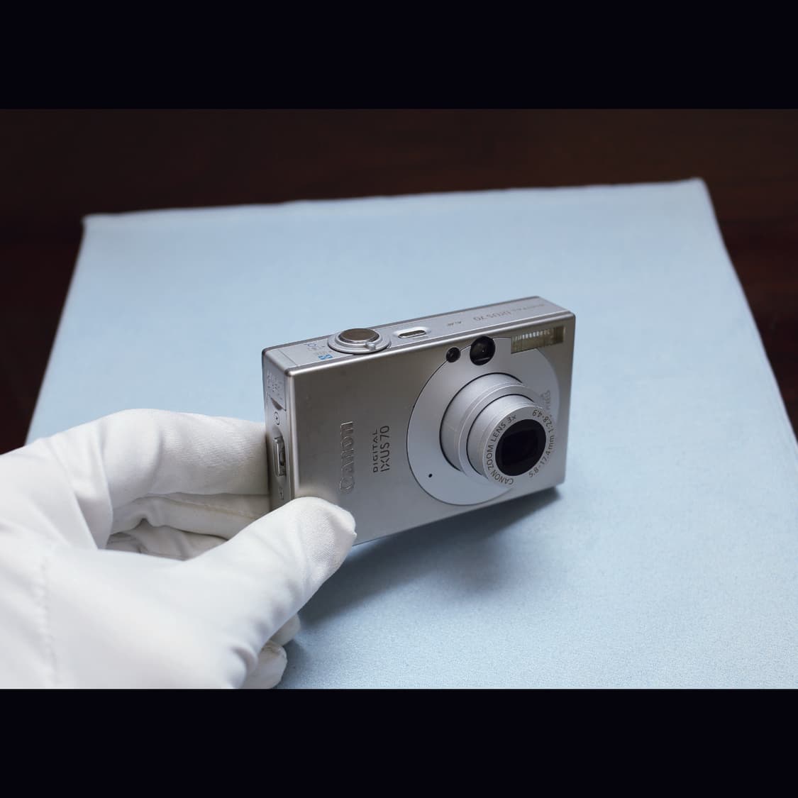 레어<한글> 캐논 ixus70 익서스 70 실버 빈티지 디카 상품이미지2