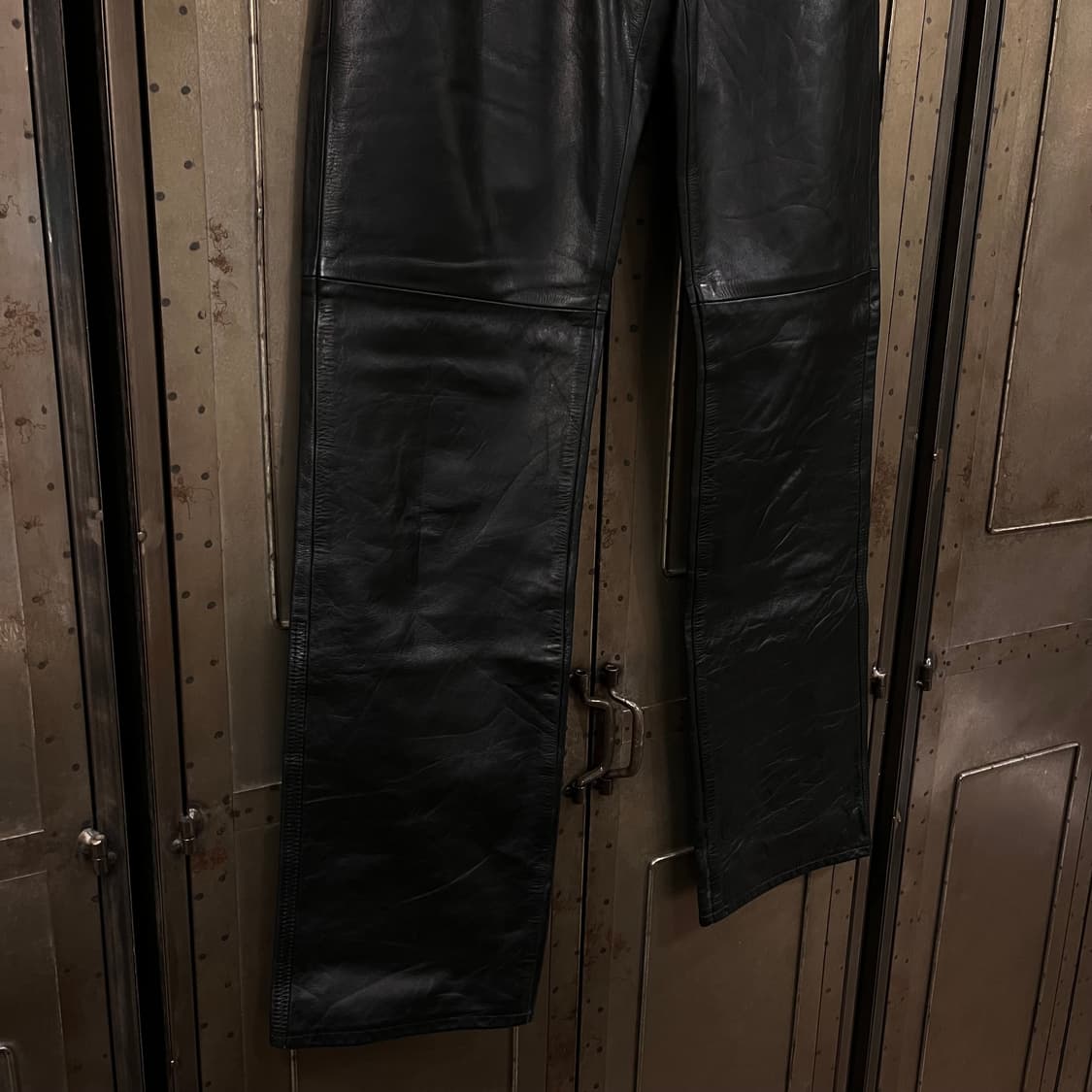 [택포](m/30) EZ by 제냐 카우 레더 팬츠 상품이미지3