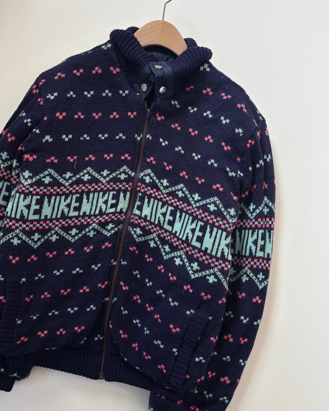 Nike 나이키 노르딕 리버시블 양면 니트 자켓 상품이미지2