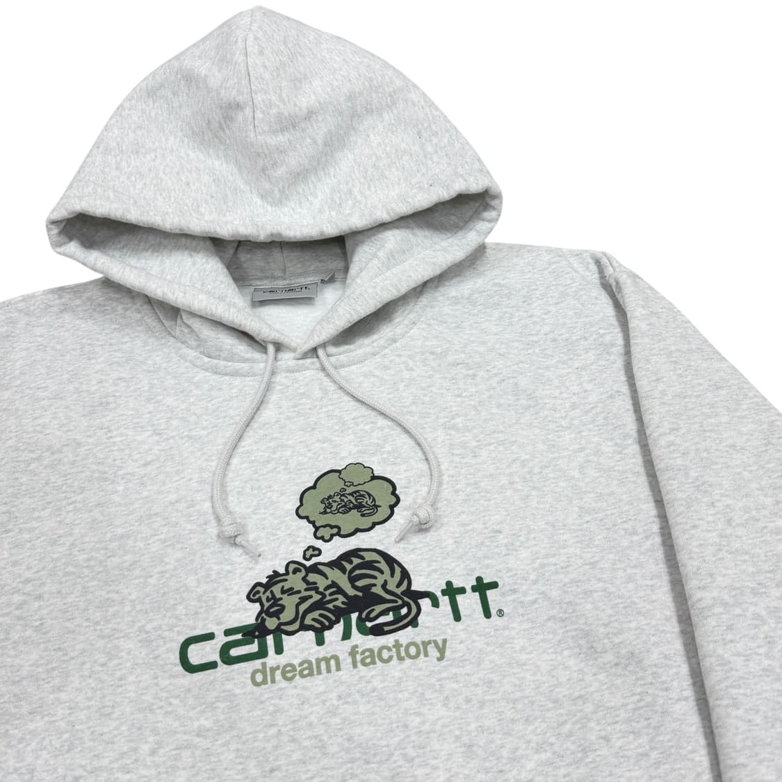 칼하트 WIP 드림 팩토리 기모 후드티 애쉬 헤더그레이 2XL 상품이미지2