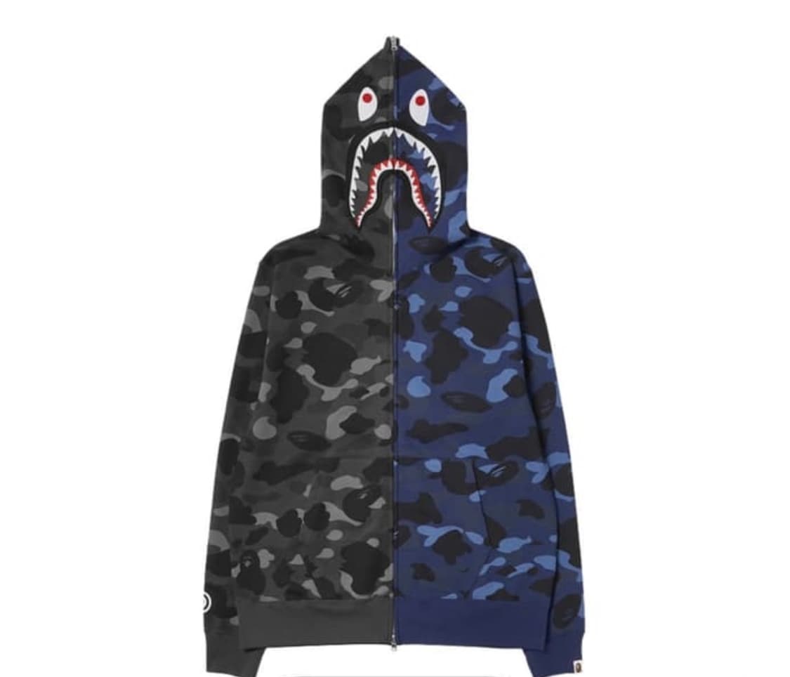 베이프 후드집업 구 상품이미지1