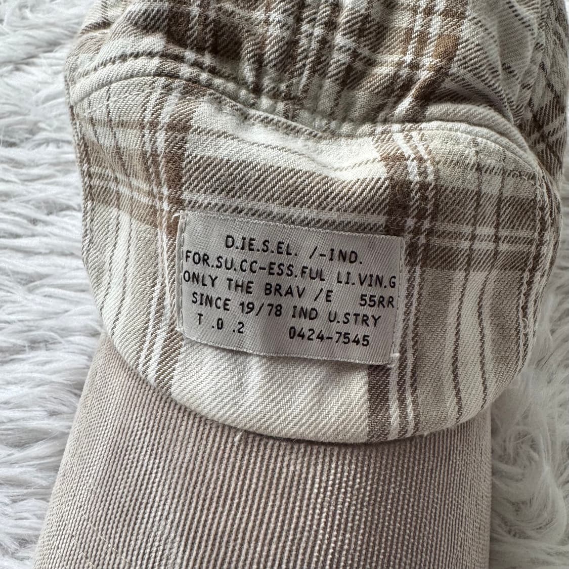 DIESEL 일본빈티지 y2k 모자 디젤 모리걸 모자 빈티지모자 남여공용 상품이미지6