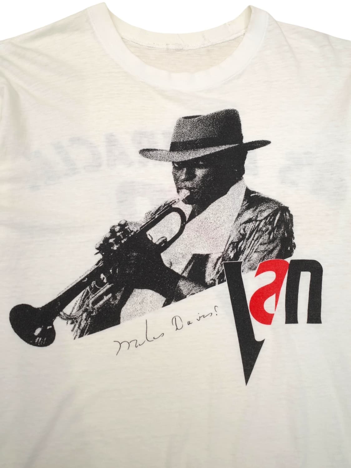 80‘s 마일스 데이비스 티셔츠 상품이미지2