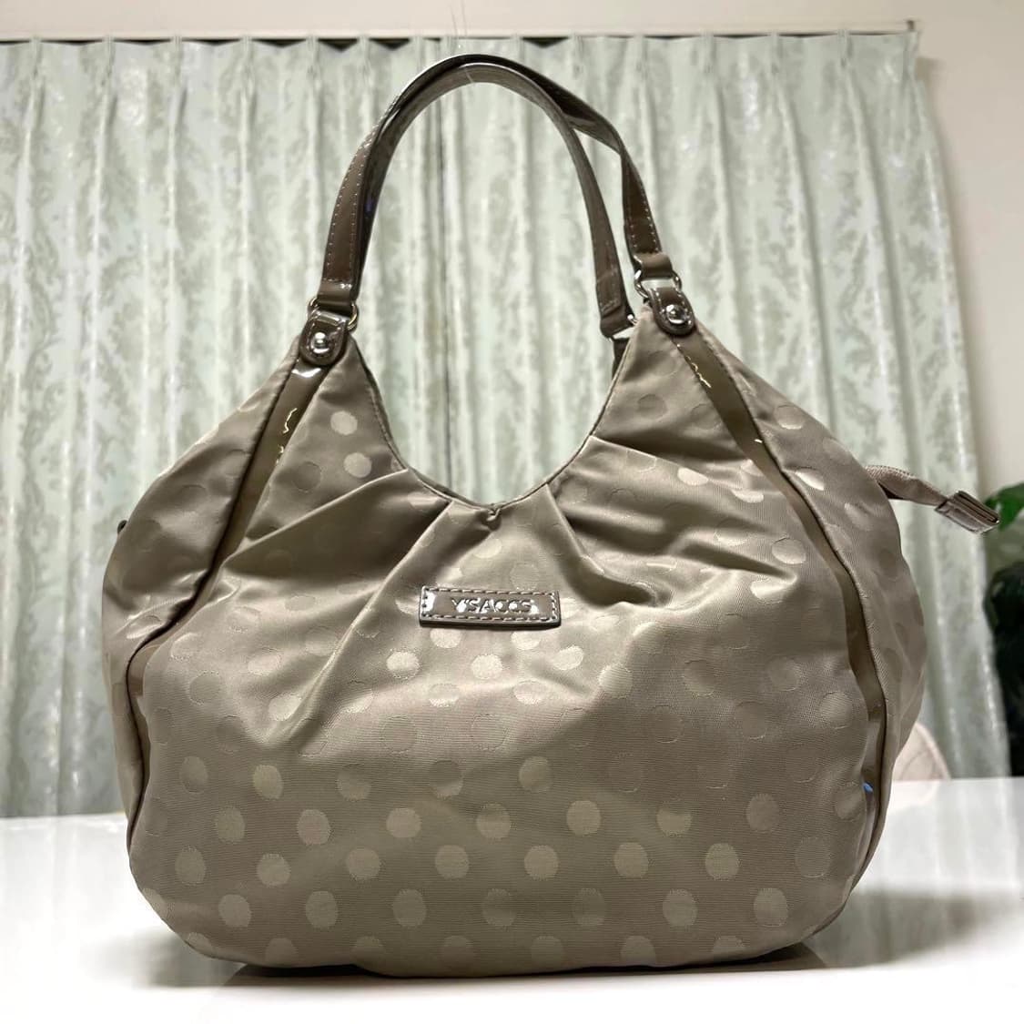 요지야마모토 도트 숄더백 상품이미지3