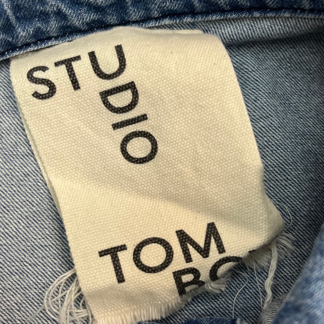 24년 스튜디오톰보이 데님 원피스 (ONE SIZE) 상품이미지3