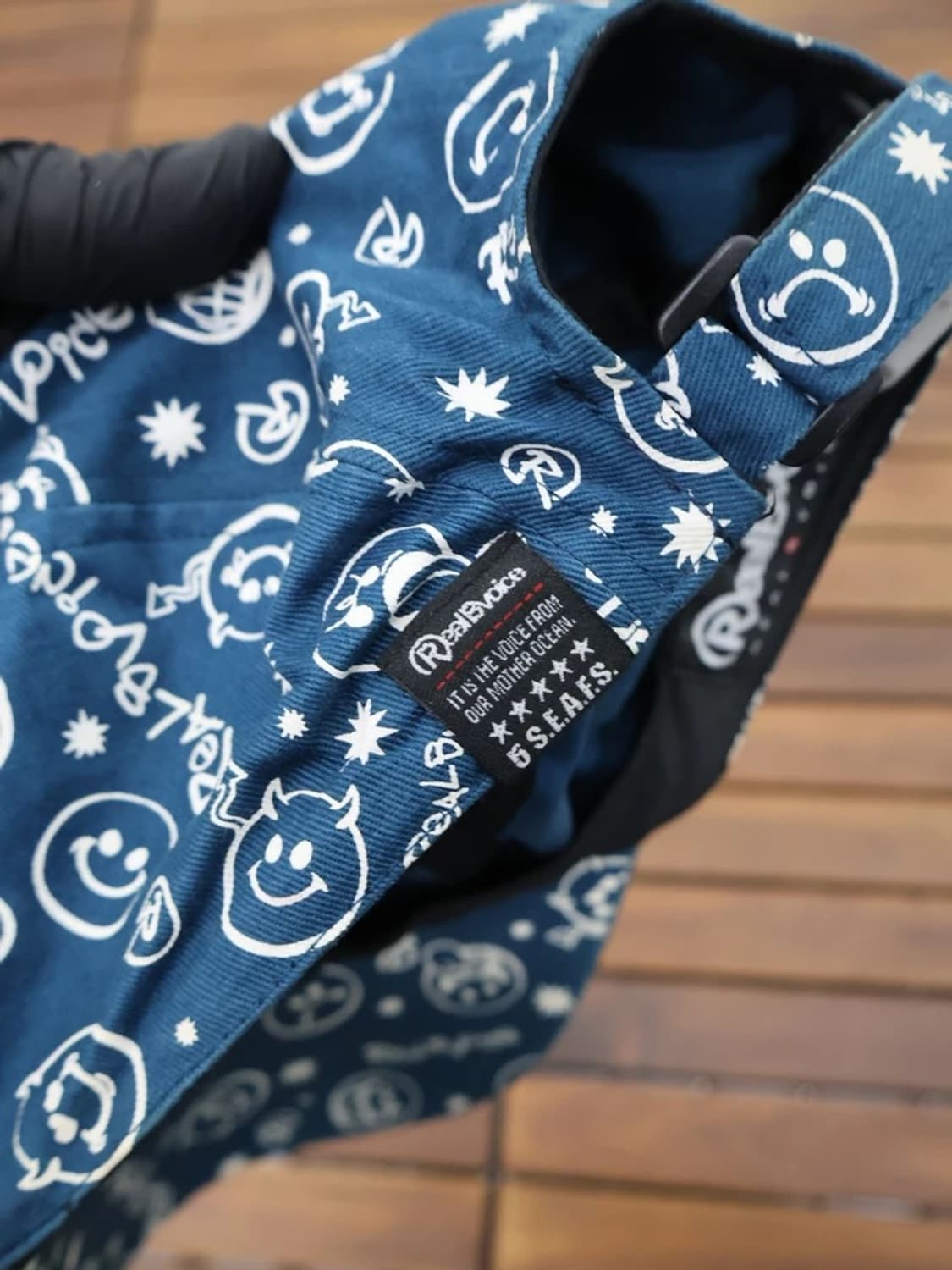 RealBvoice Graphic Cap Blue 상품이미지3