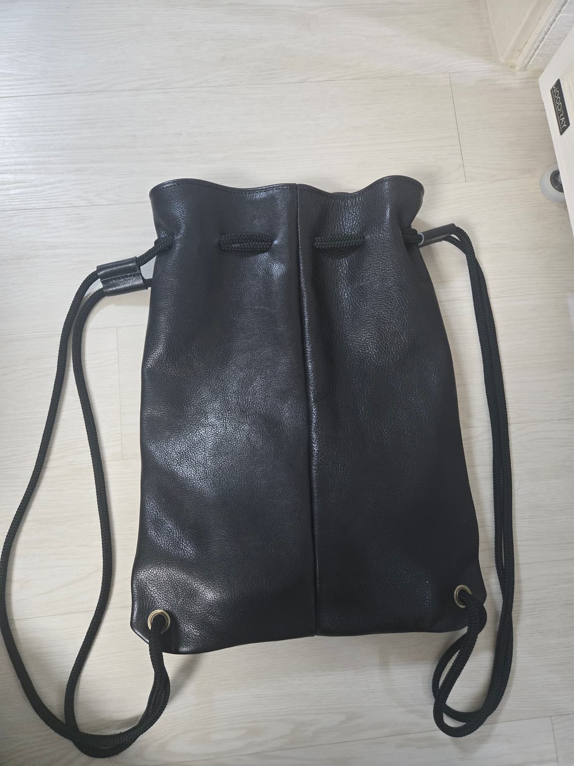 올레더 스트링 백팩 상품이미지2