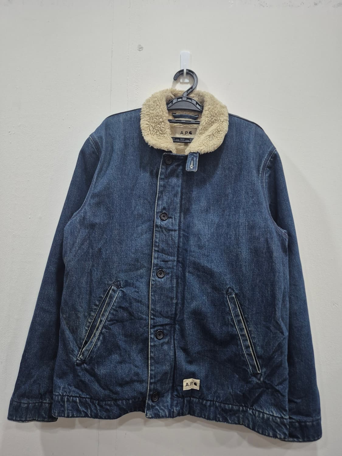 A.P.CxCarhartt WIP 13fw 데님덱자켓 남성 100사이즈 상품이미지2