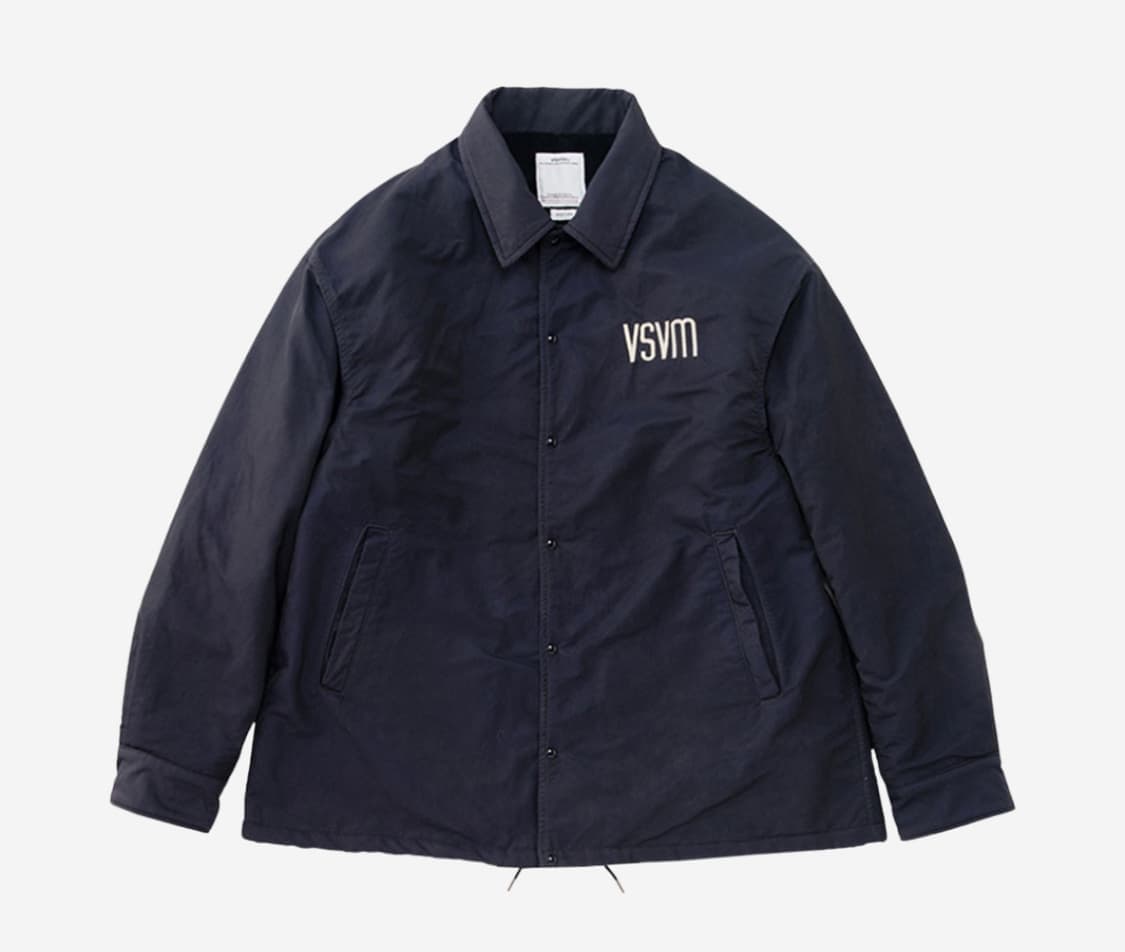 [1] visvim 비즈빔 23ss 코치자켓 네이비 상품이미지1