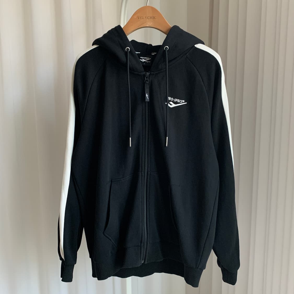 프로스펙스 오리지널 라인 배색 후드 집업 저지 트랙탑 상품이미지2