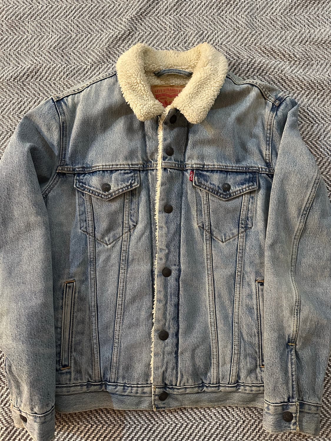 리바이스 양털 데님 트러커 m 상품이미지1