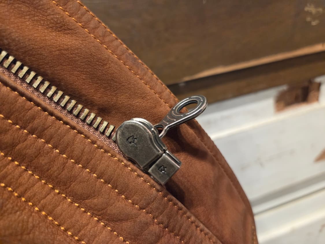 크리스티아노 디 티엔느 누벅레더자켓 상품이미지8