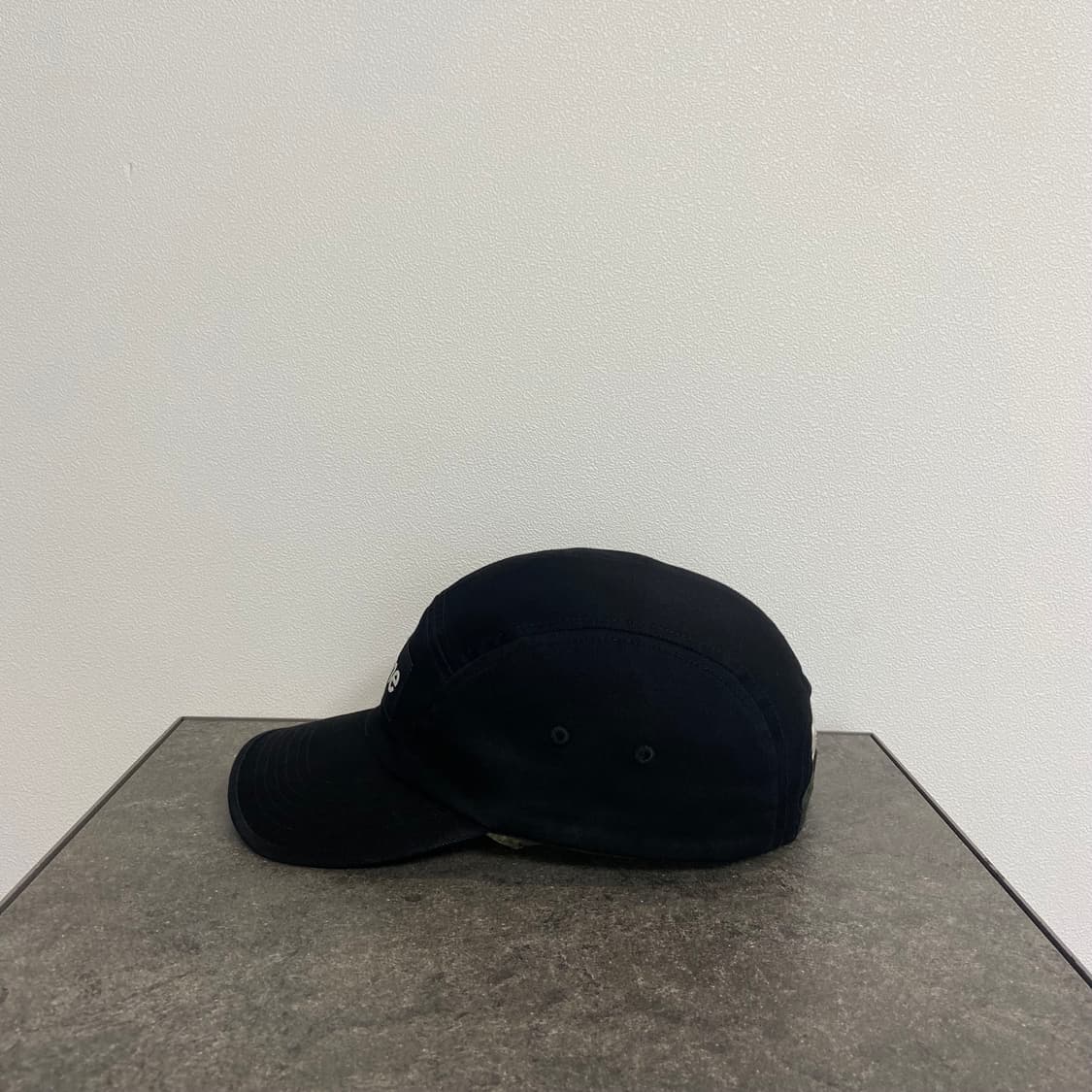 슈프림 워시드 블랙 박스로고 캠프캡 모자 상품이미지2
