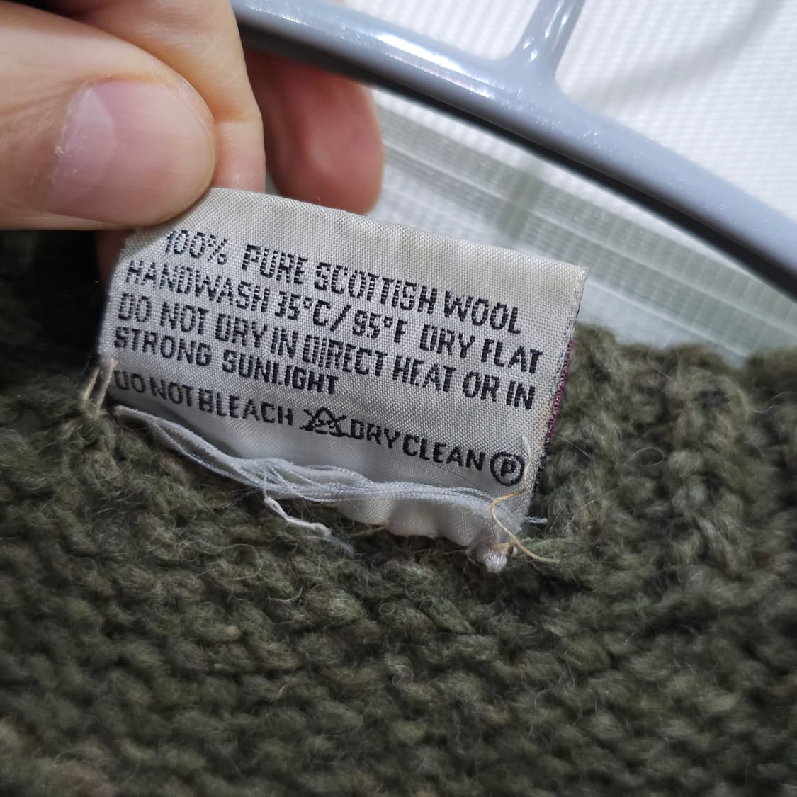 80s Danspun 핸드니트 스웨터- 프리사이즈 상품이미지9