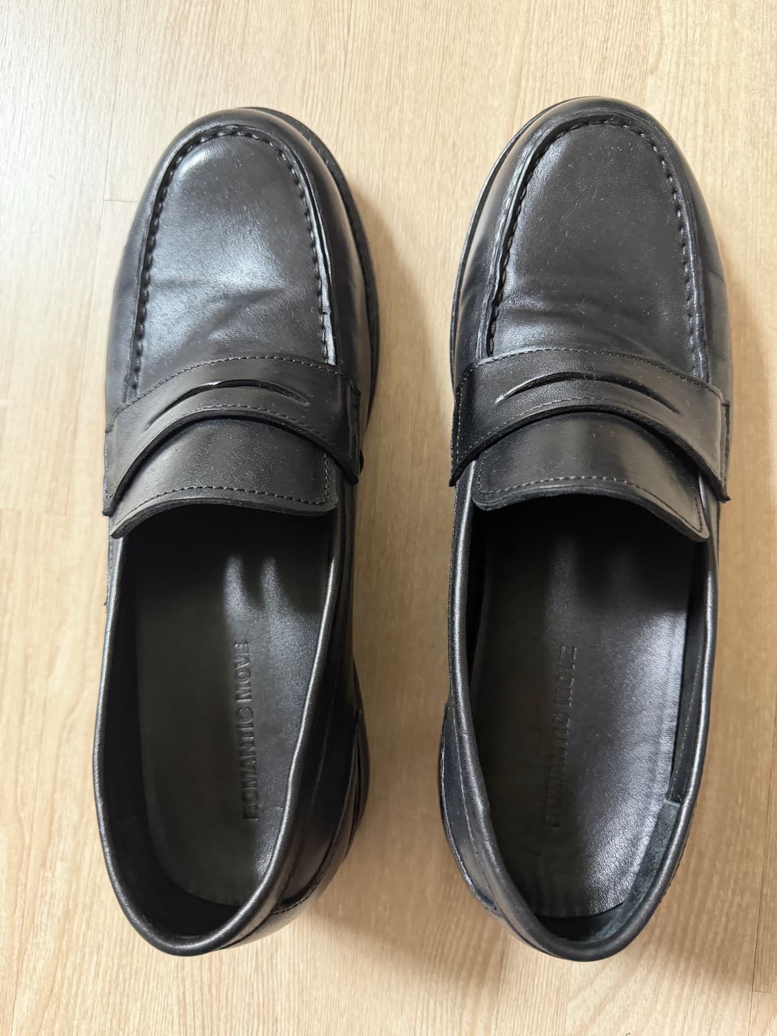 뉴 러그 로퍼 R24H212 (홀스레더 블랙 상품이미지2