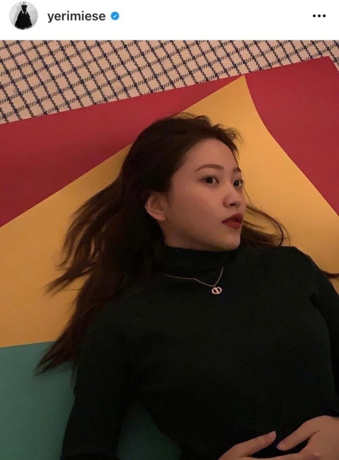 디올 CD 예리 목걸이 골드 상품이미지2