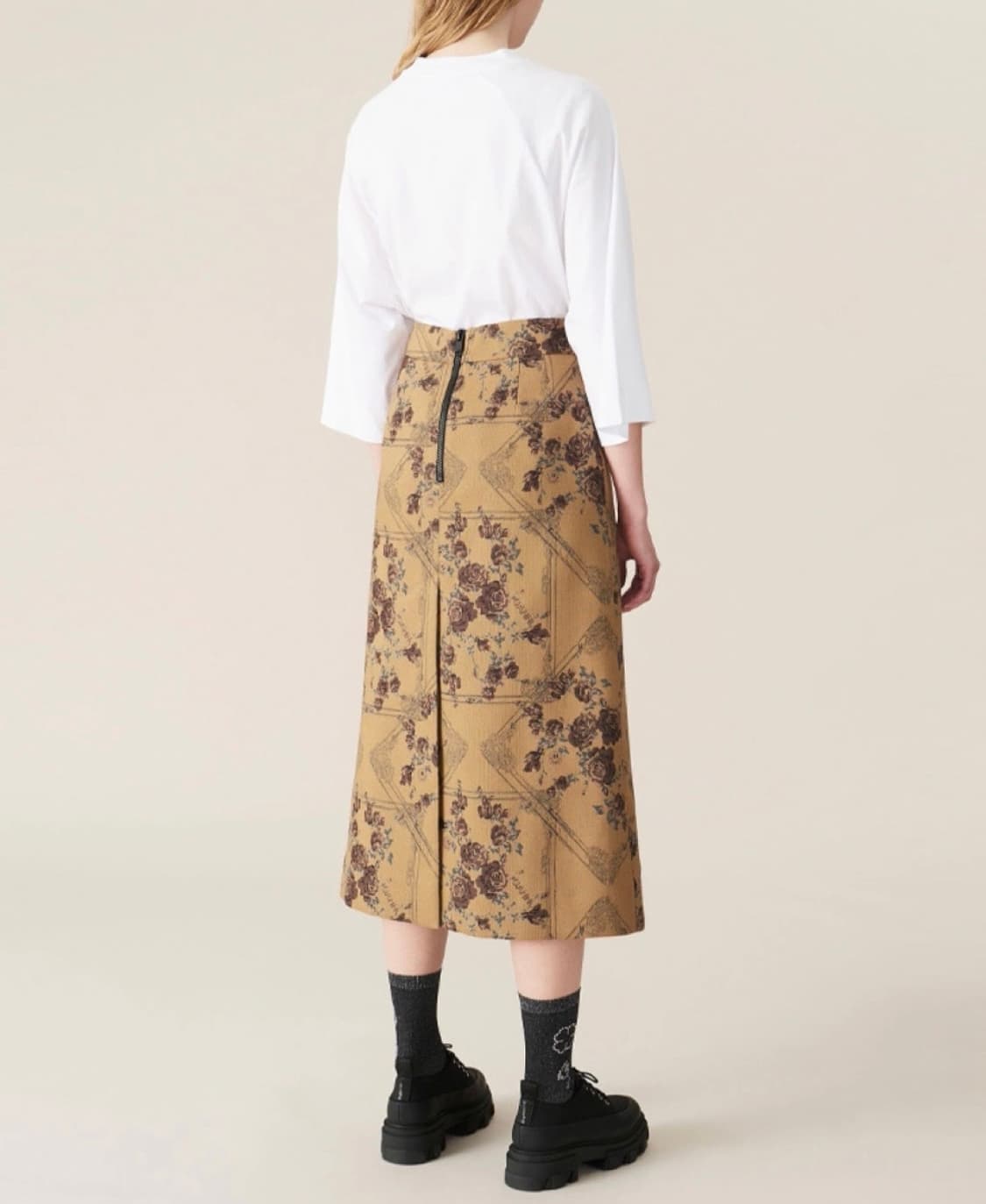 [GANNI] 가니 스커트 BROCADE JACQUARD SKIRT 상품이미지2