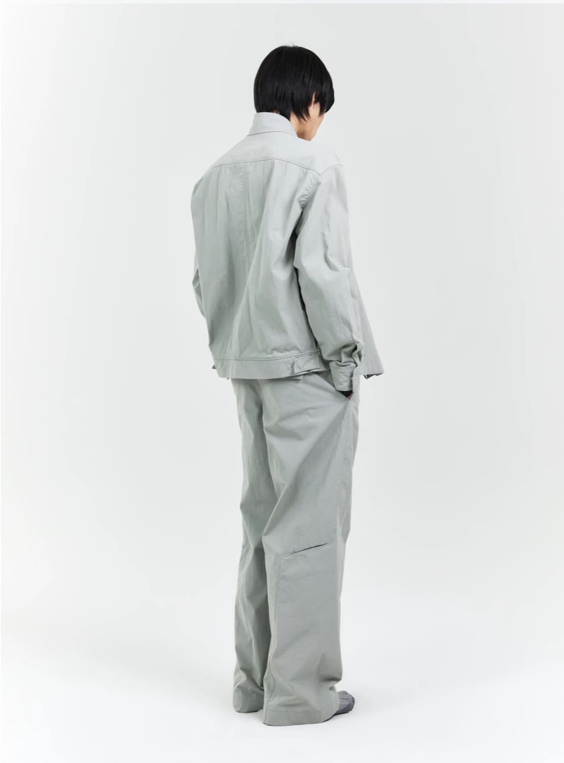 누마레 이이 더블집 해링턴 자켓 상품이미지4