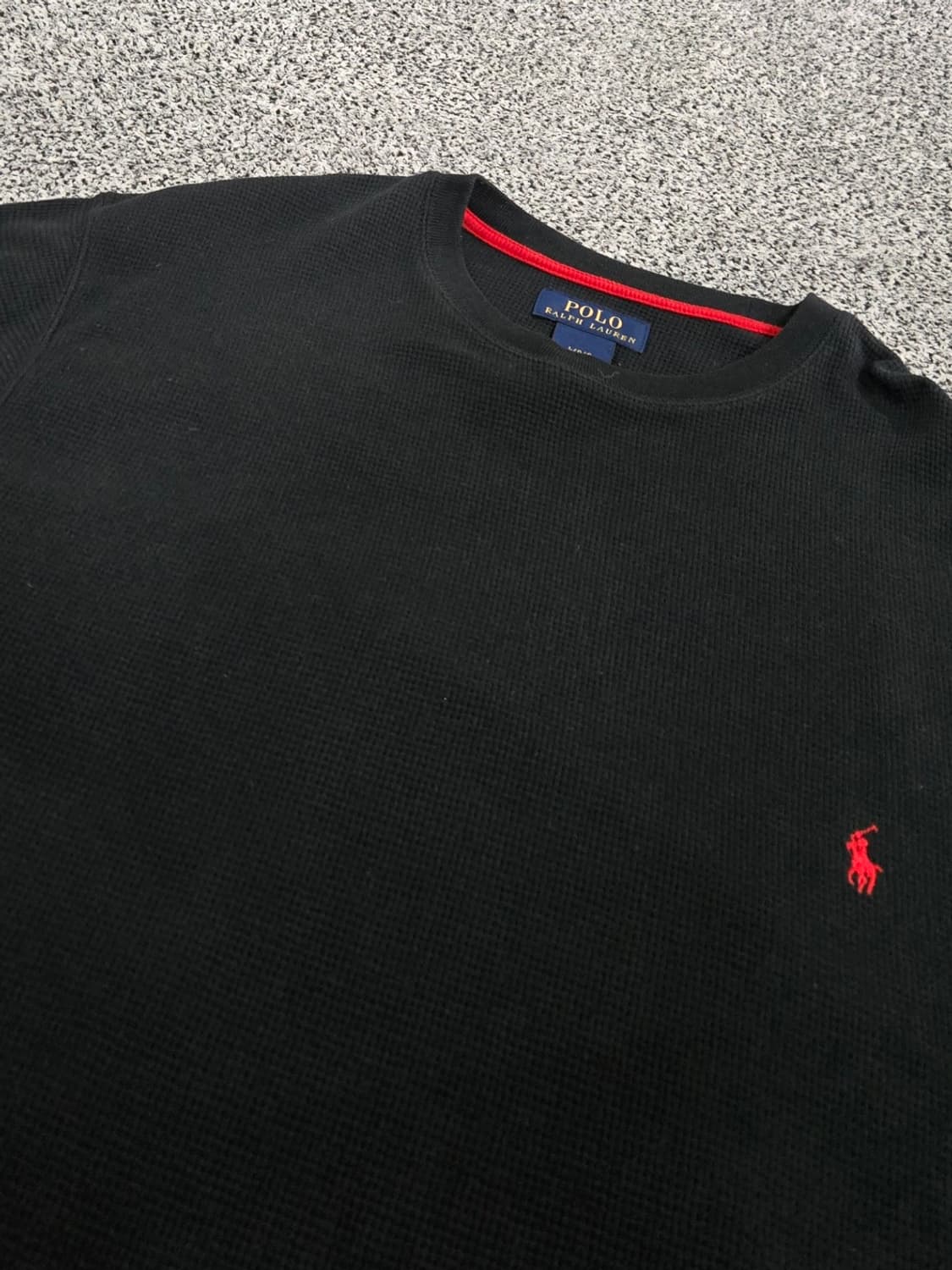 폴로 랄프 로렌 블랙 컬러 긴팔 티셔츠 상품이미지5