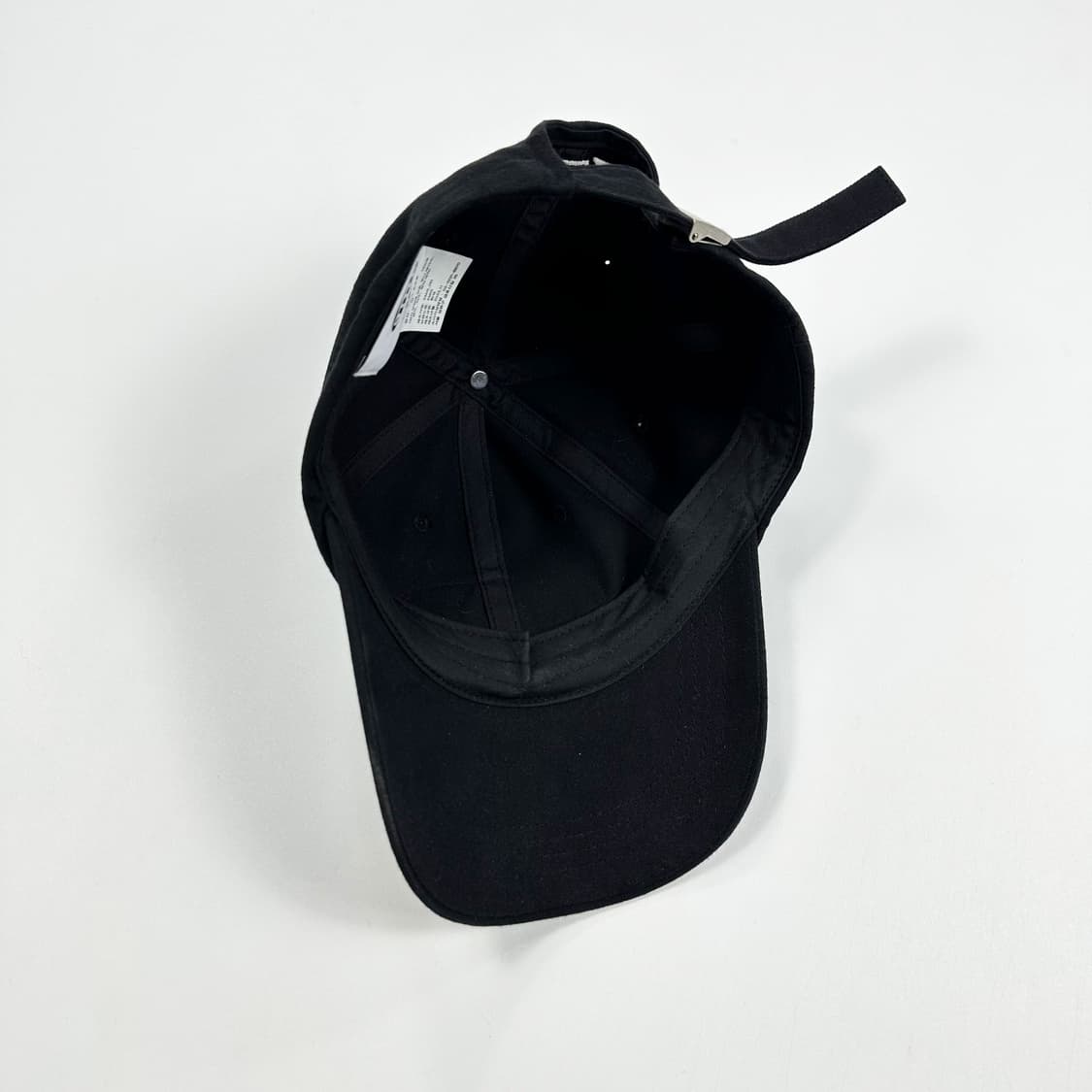 EMIS 이미스 패치로고 미니멀 볼캡 블랙 상품이미지4
