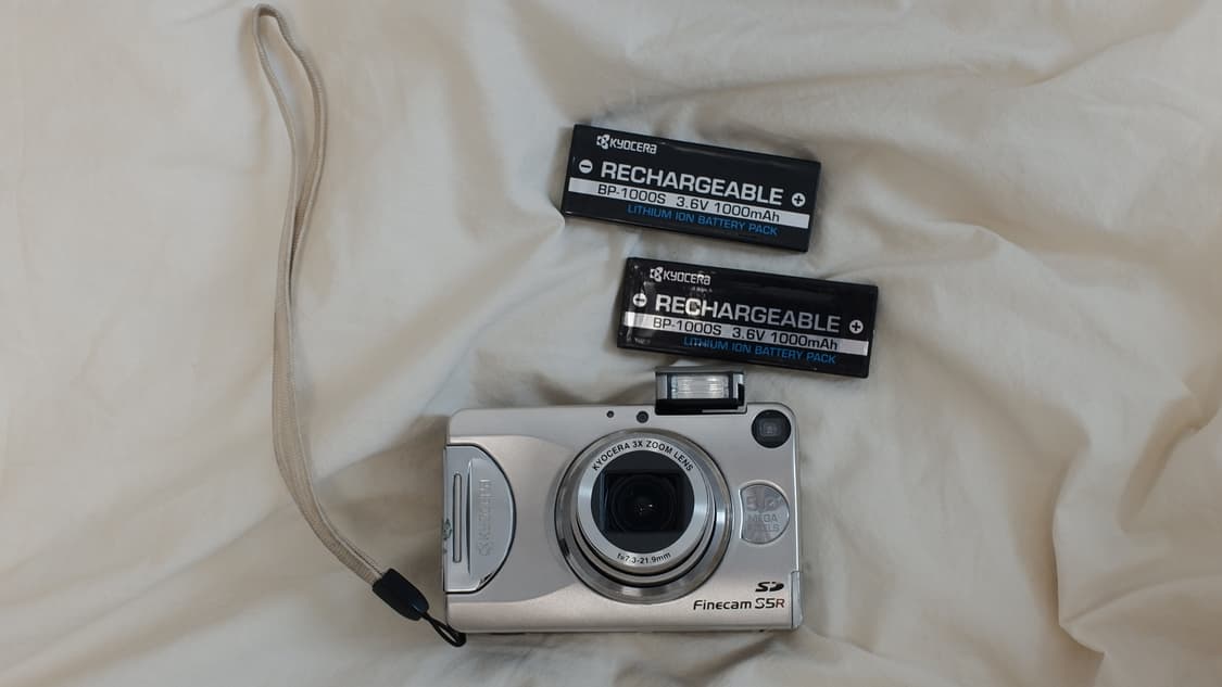 쿄세라 Finecam S5R 카메라 부품용 상품이미지1