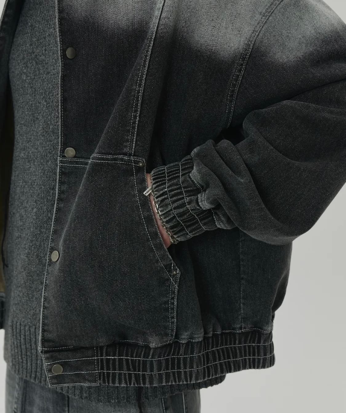 메종 미네드 워싱 데님 M 상품이미지3