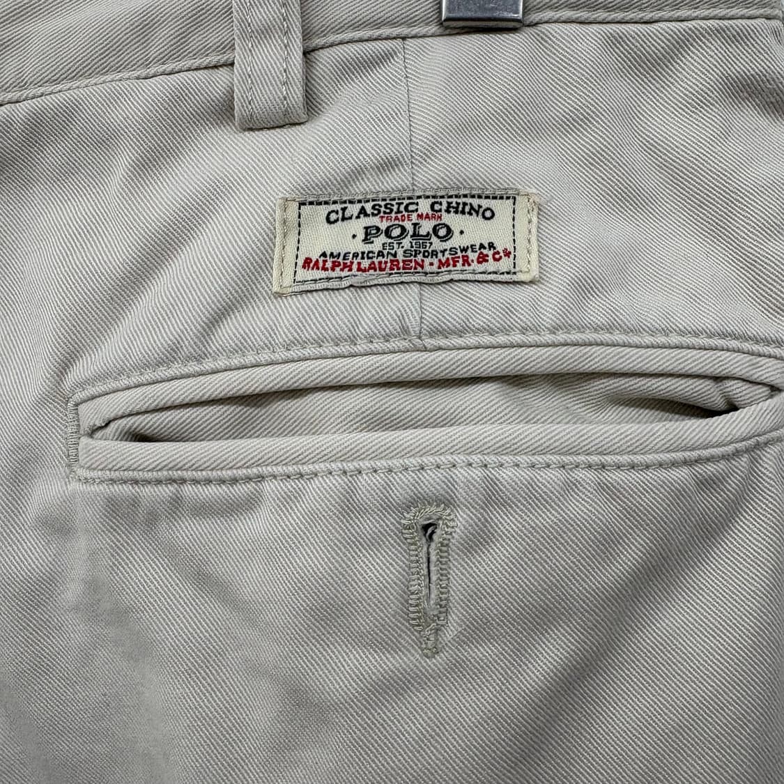 폴로 랄프로렌 베이지 면바지 32 상품이미지5