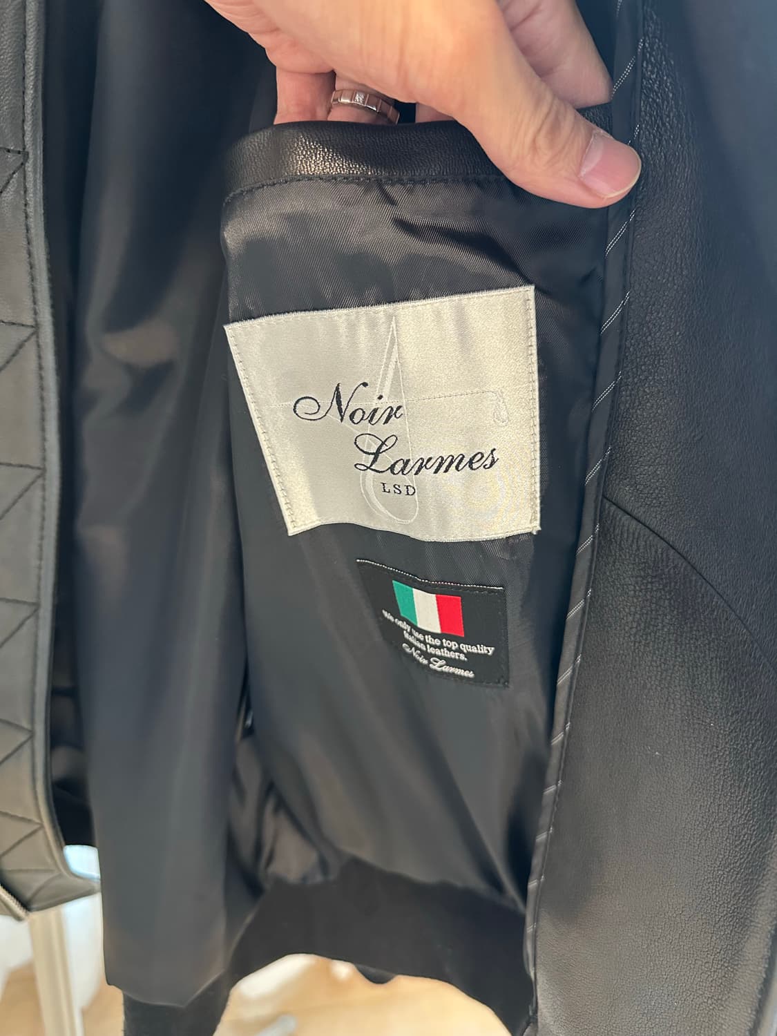 느와르 라르메스 레더 ma1 / 48 상품이미지3