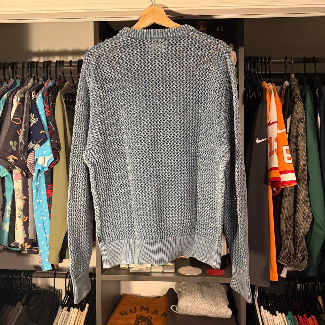 스투시 피그먼트 다이드 루즈 게이지 스웨터 씨폼 상품이미지2