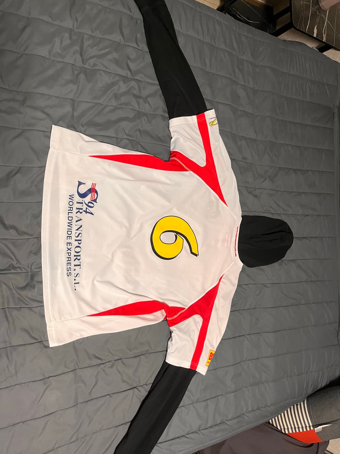 슈프림 후드 사커 저지 L 사이즈 상품이미지4