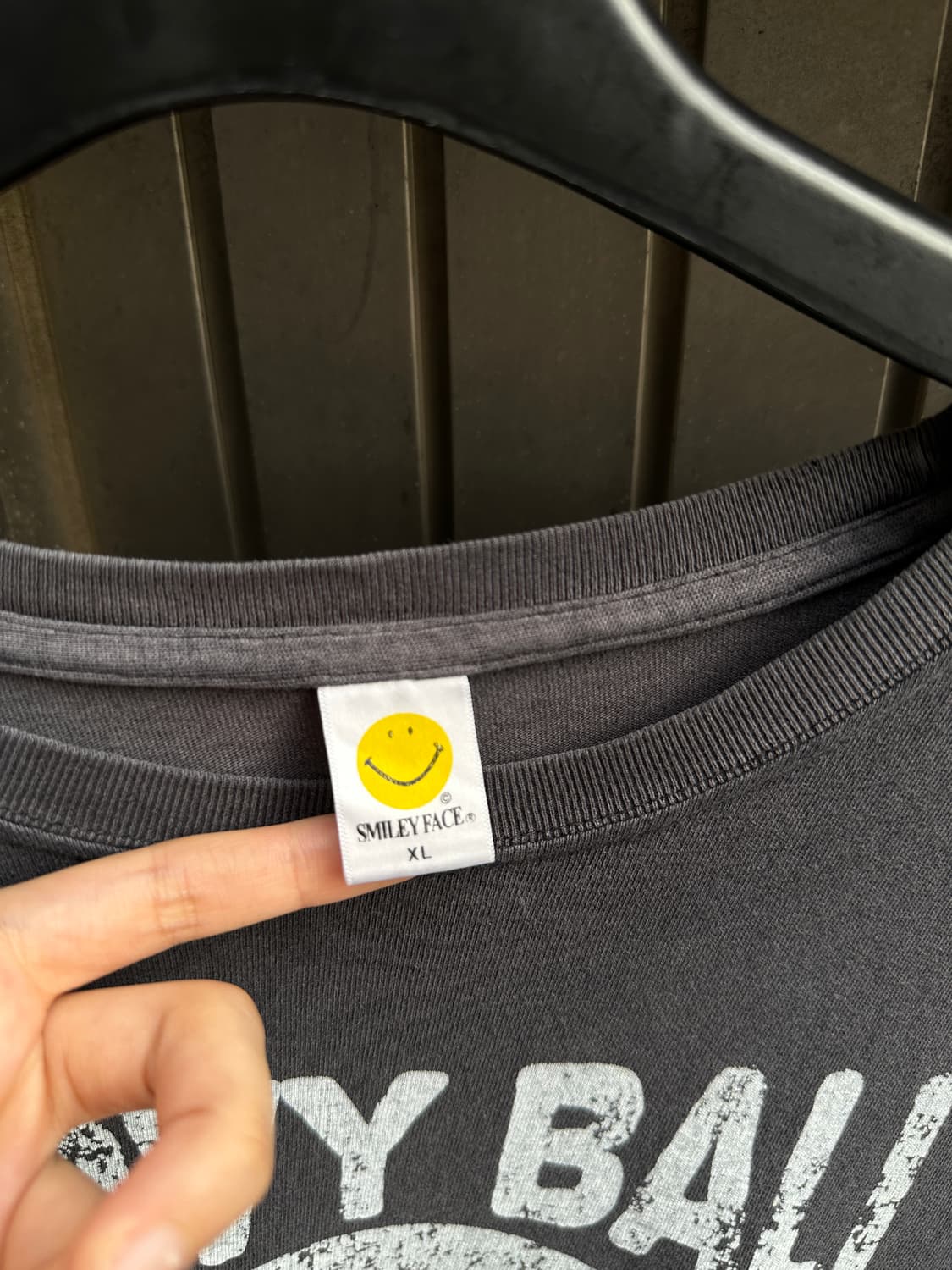 Japanese vintage smiley face printing 상품이미지5