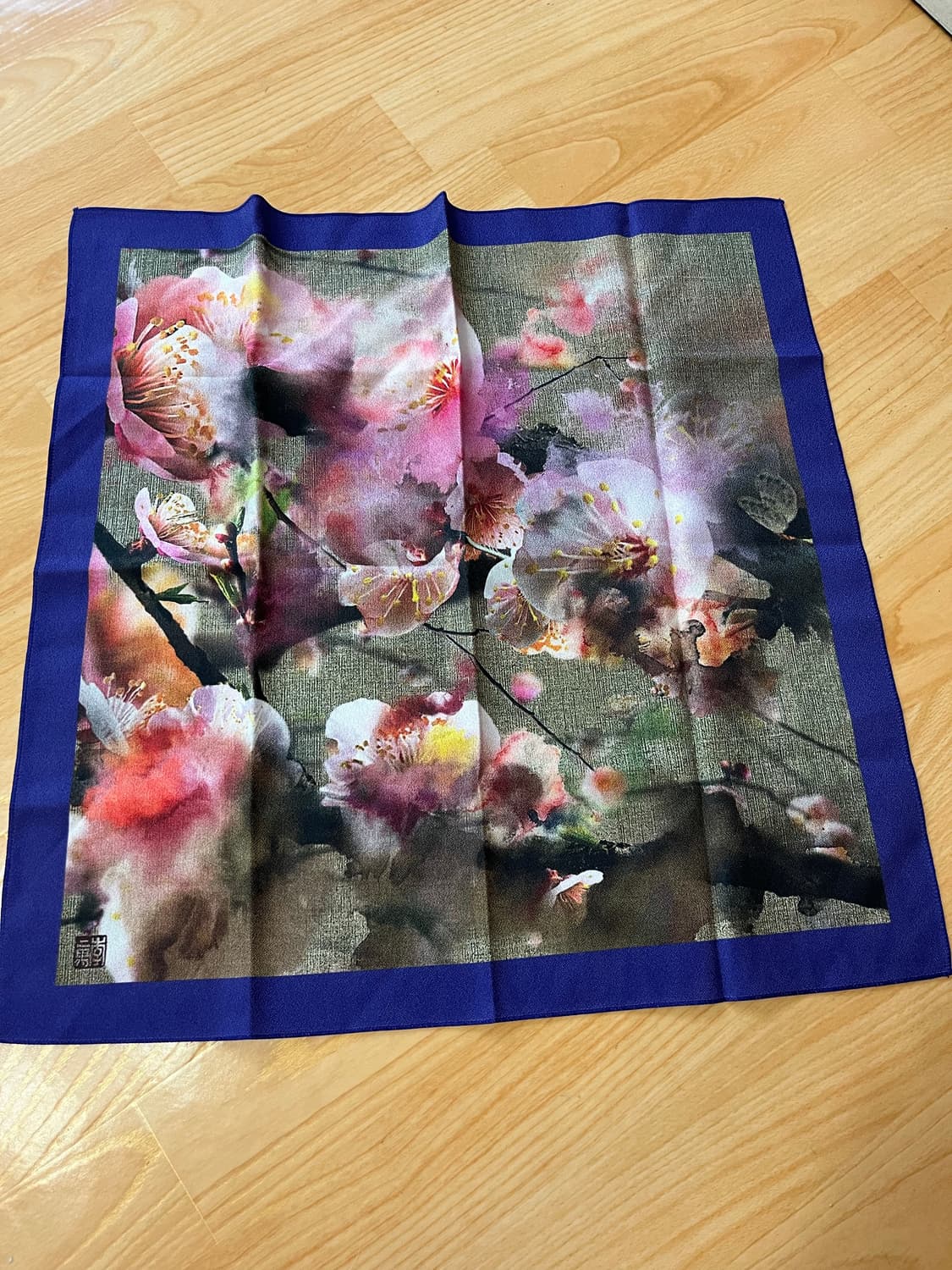 플라워 프린팅 스카프 상품이미지1