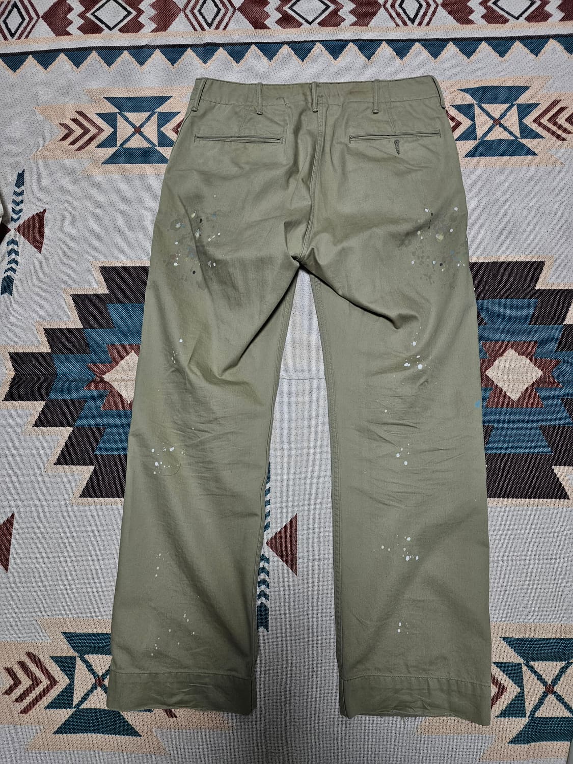 rrl 페인트 스플래터 필드팬츠 32 x 32 상품이미지3