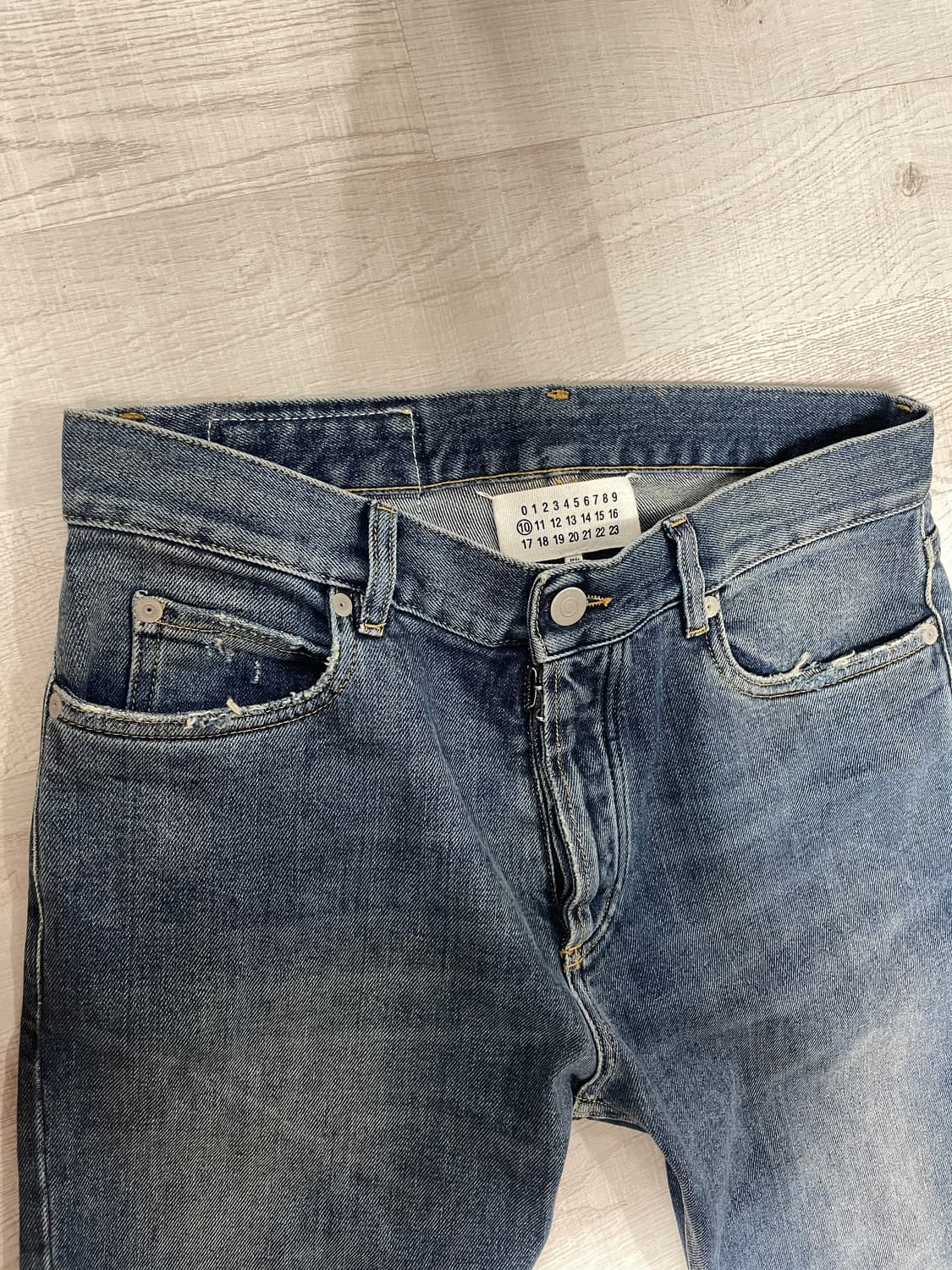 메종마르지엘라 스티치 데님팬츠 상품이미지2