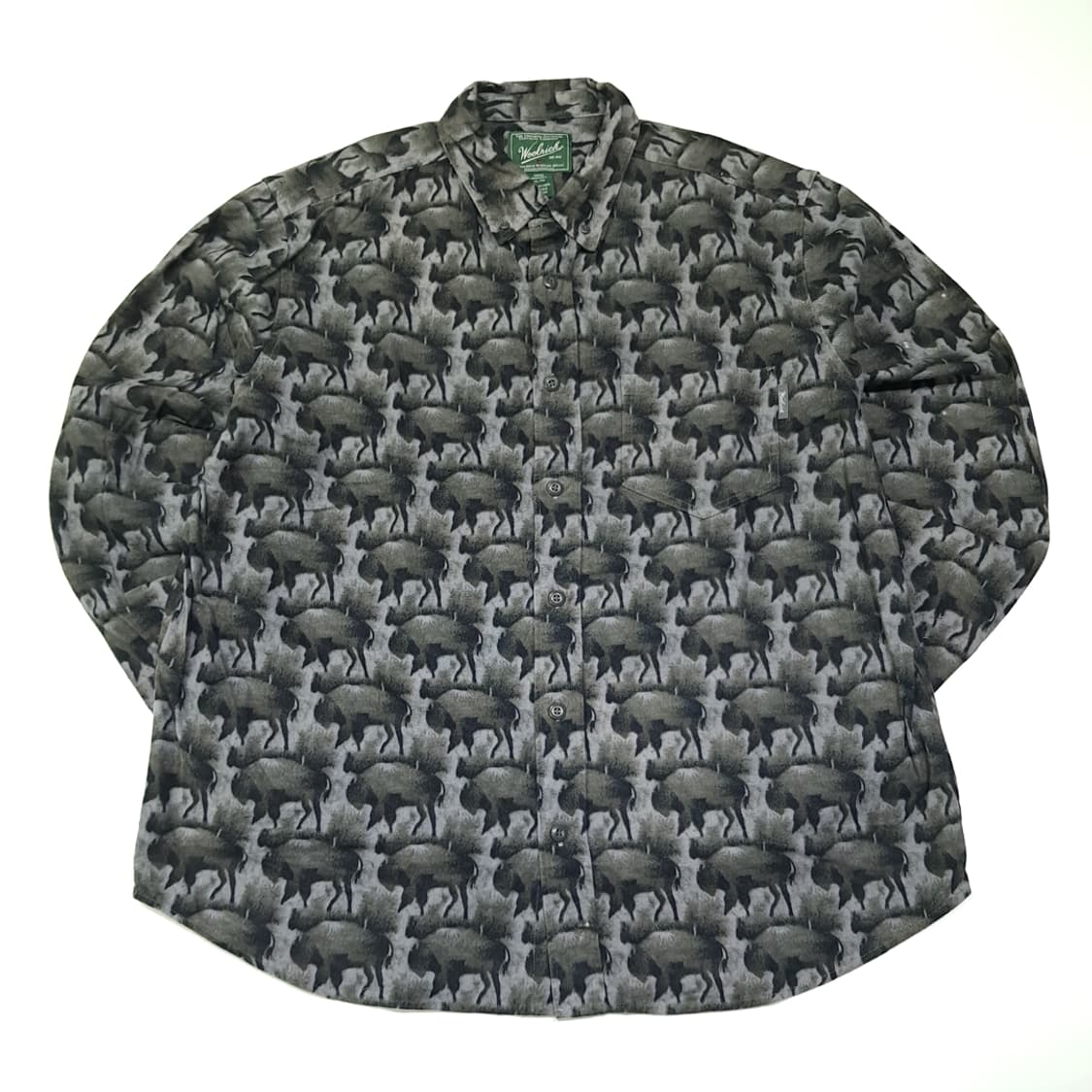 CL052 XL 울리치 시그니처 버팔로 패턴 플란넬 셔츠 상품이미지1