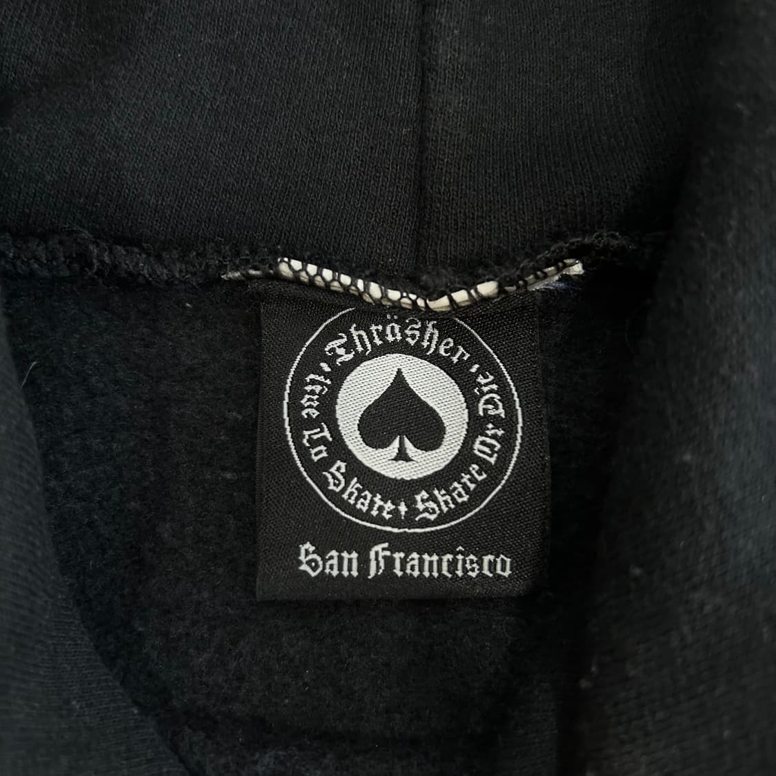 Thrasher 트레져 프린팅 블랙 후드티  상품이미지5