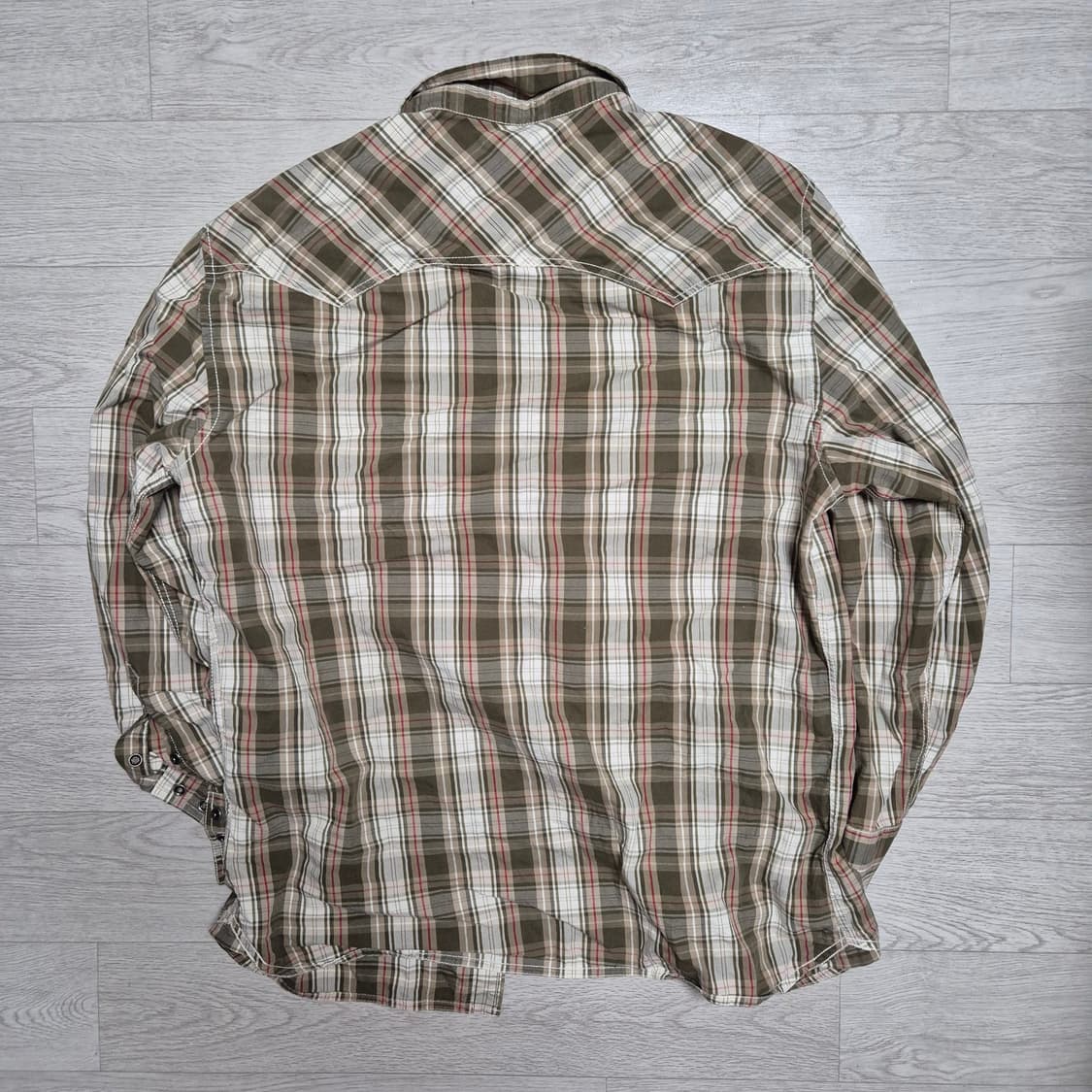 00'S OLD GAP 올드갭 체크 웨스턴 셔츠 상품이미지5