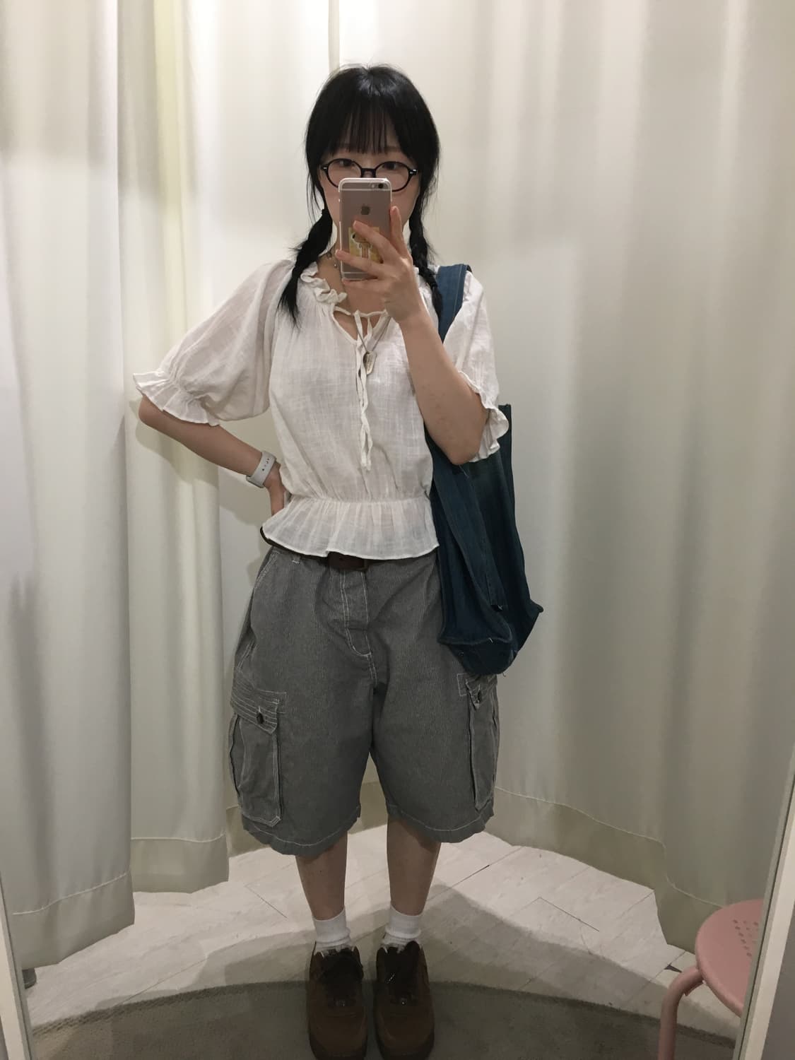 OLD NAVY Stripe bermuda pants 상품이미지3