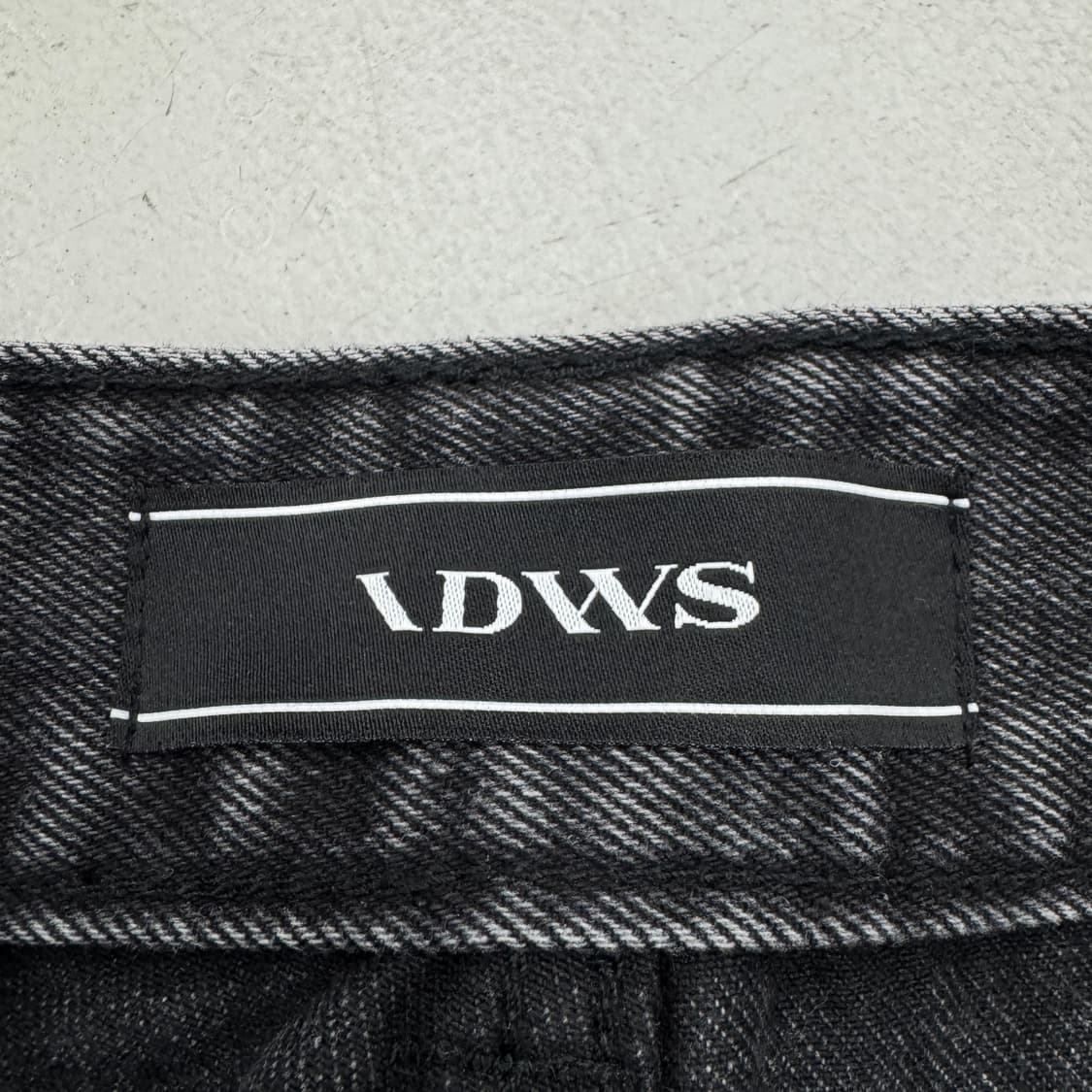 IDWS 아이돈워너셀 멀티포켓 워싱 와이드 데님 흑청 카고팬츠 상품이미지7