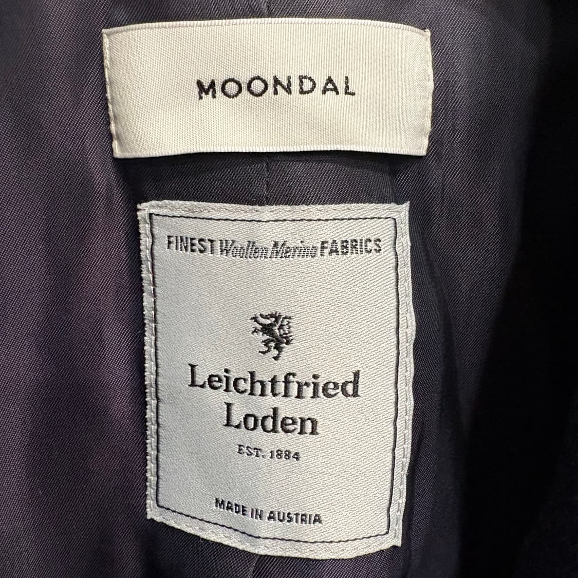 MOONDAL Leichtfried Loden 울 코트 상품이미지4