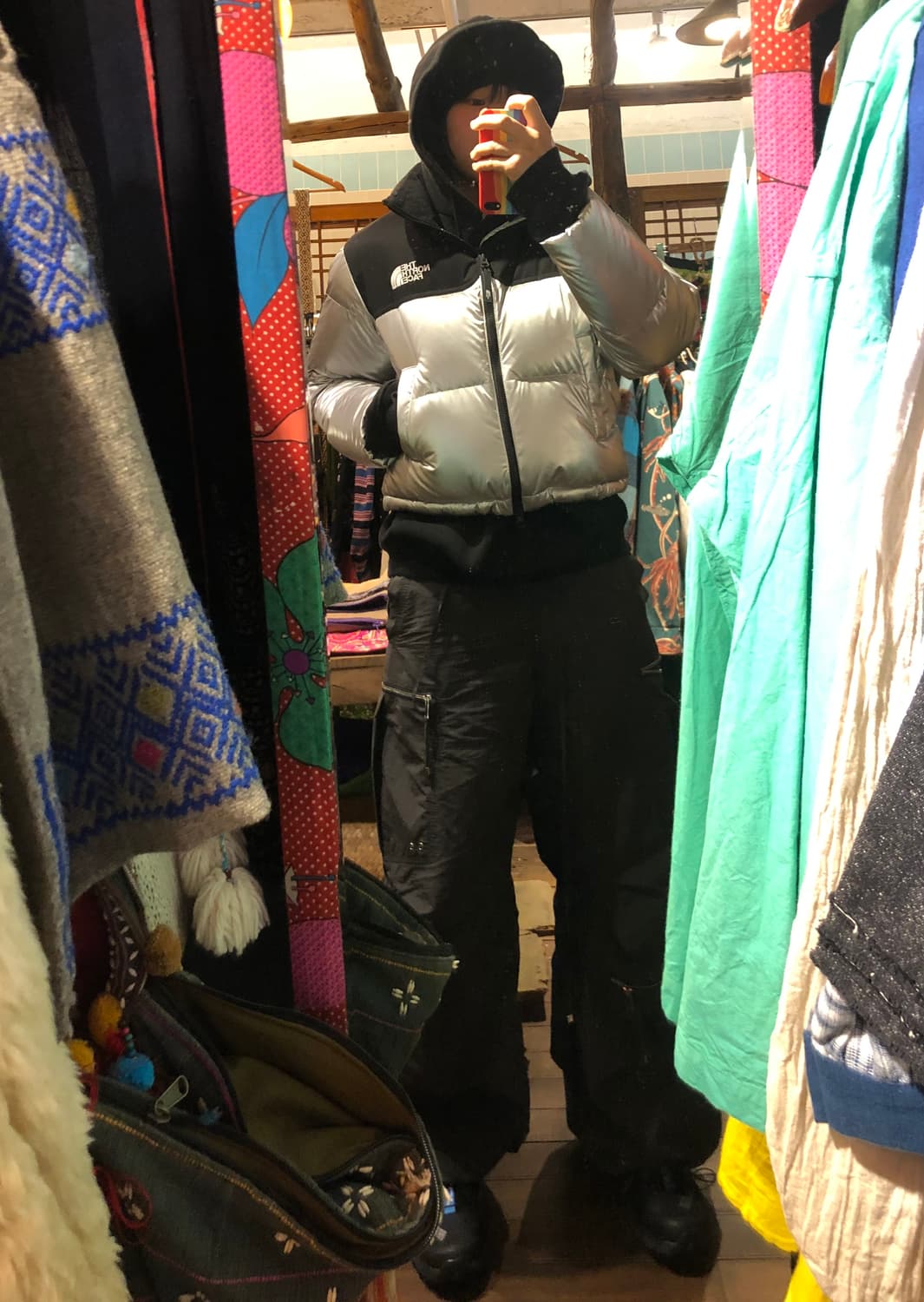 노스페이스 화이트라벨 눕시 실버 S 상품이미지1