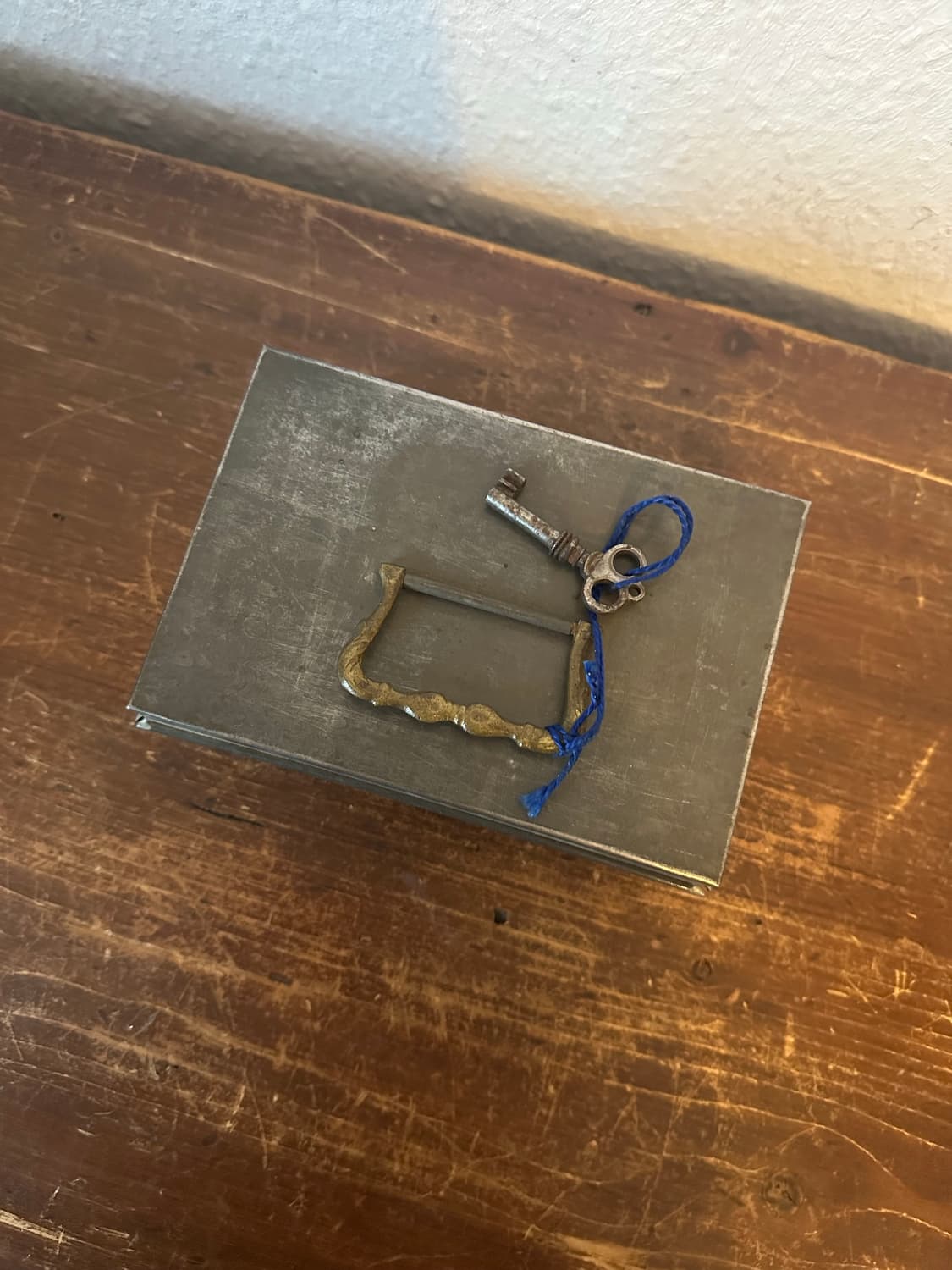 독일)빈티지 금속 수납함 상품이미지2